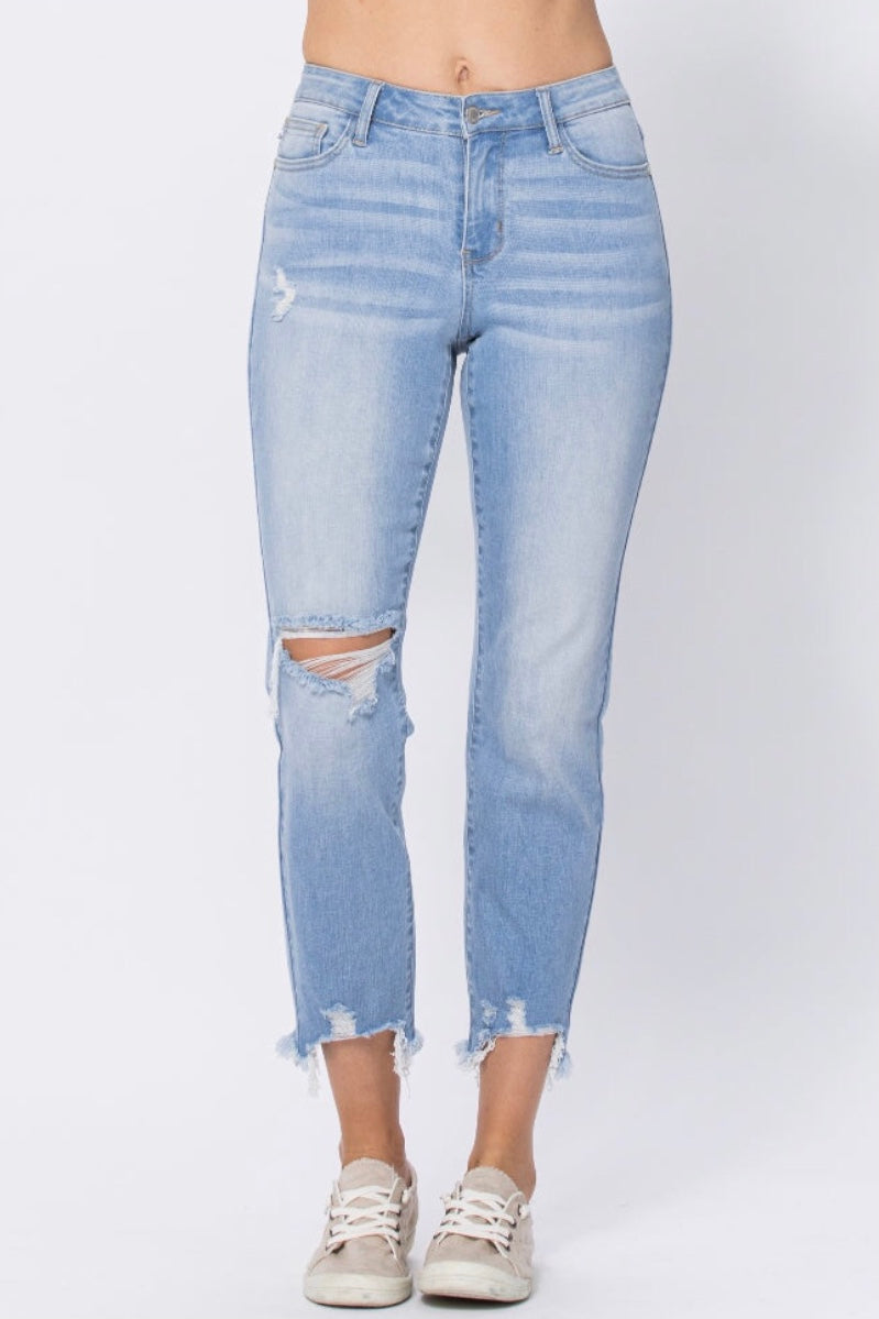 Eliza Boyfriend Jeans, Denim