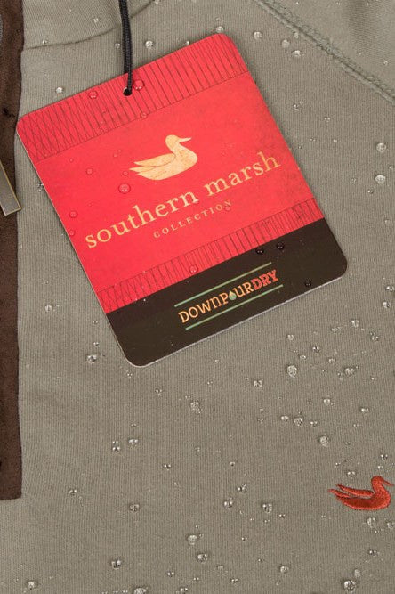 Southern Marsh: DownpourDry Cotton Pullover, Washed Sandstone