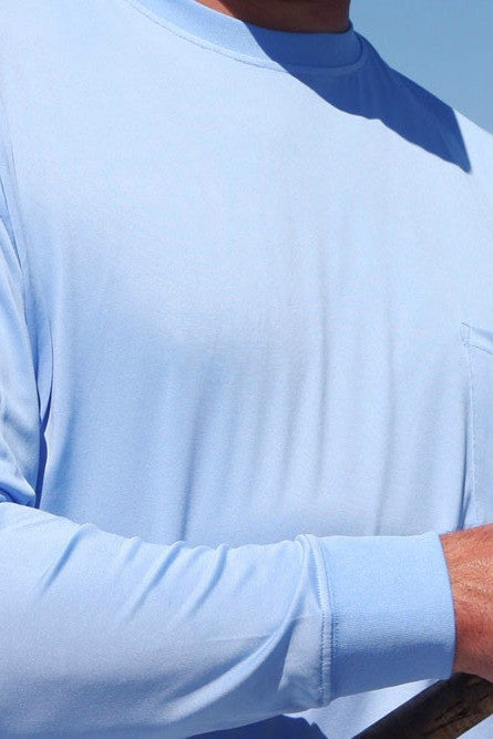 Southern Marsh: FieldTec Long Sleeve Performance Tee, Breaker Blue