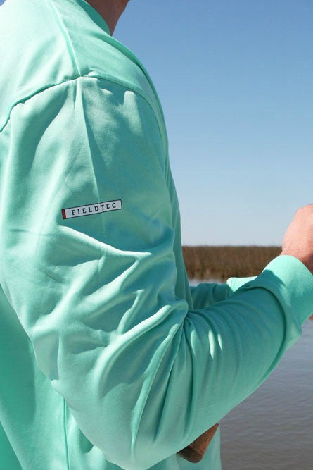 Southern Marsh: FieldTec Long Sleeve Performance Tee, Bimini Green