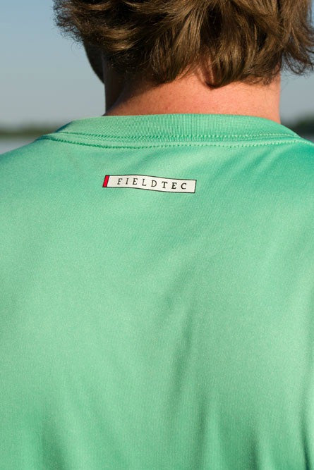 Southern Marsh: FieldTec Short Sleeve Performance Tee, Bimini Green