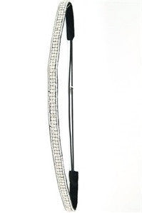 Pink Pewter: Genevieve Stretch Band, Silver