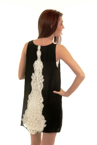 Karlie: Joy Dress, Black/Ivory