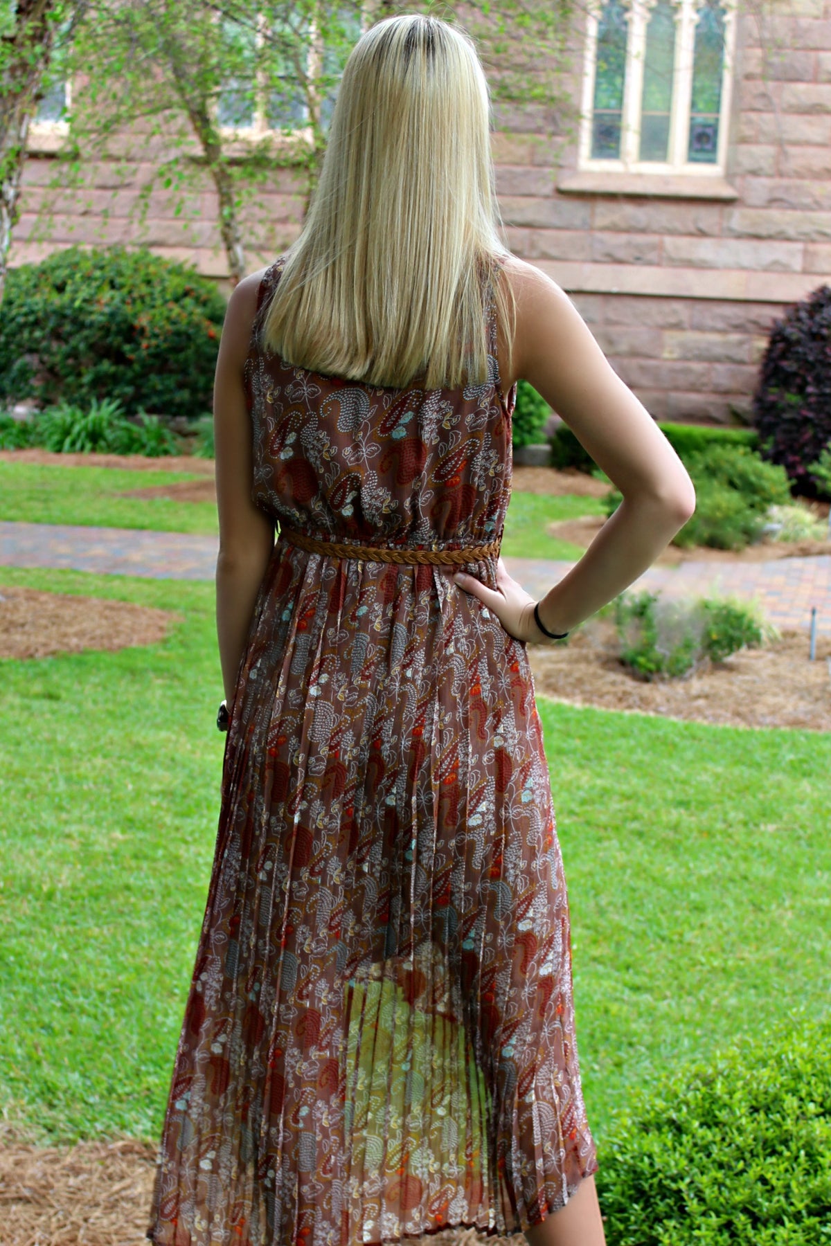 Laura Dress, Brown
