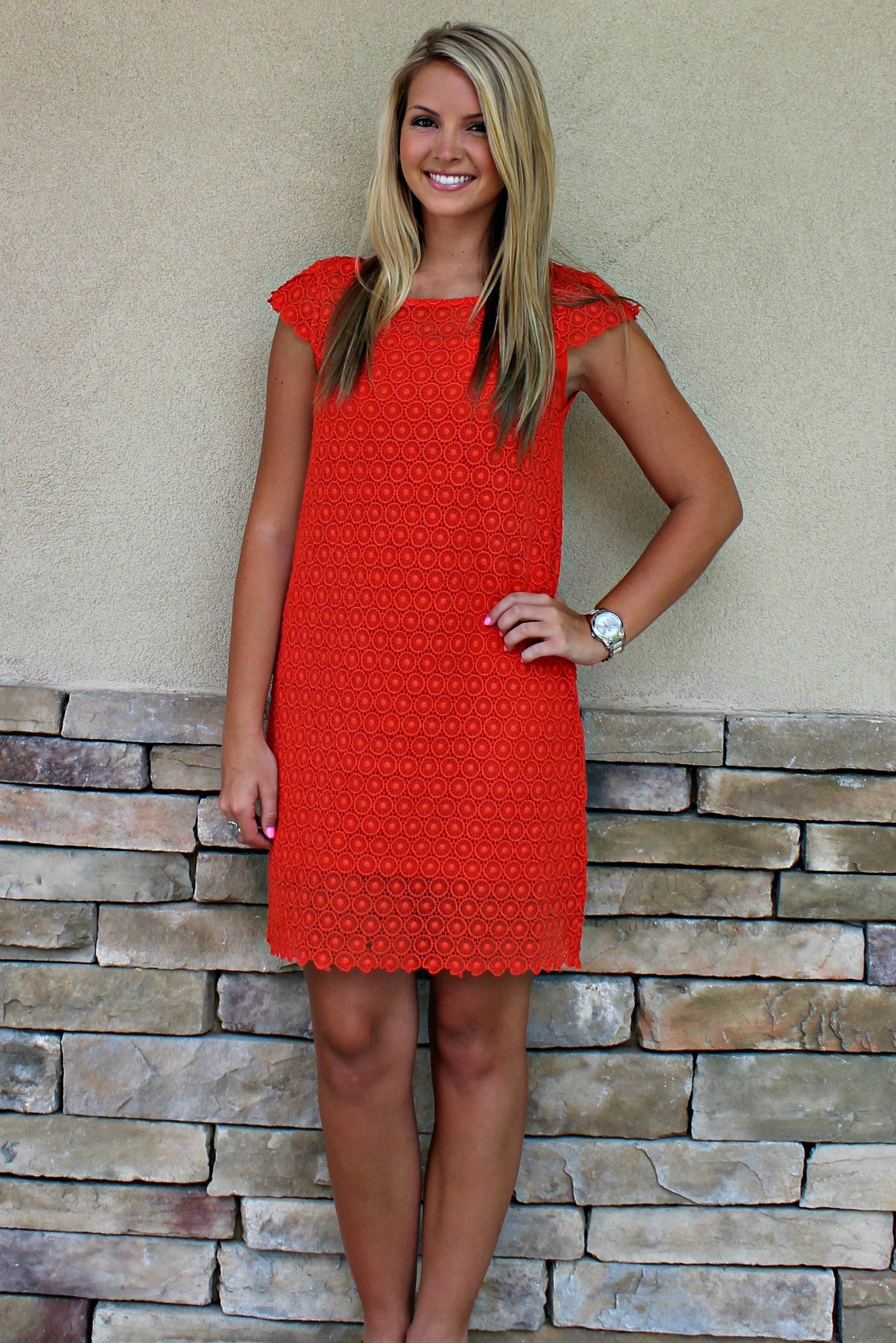 Bella Donna Dress, Orange