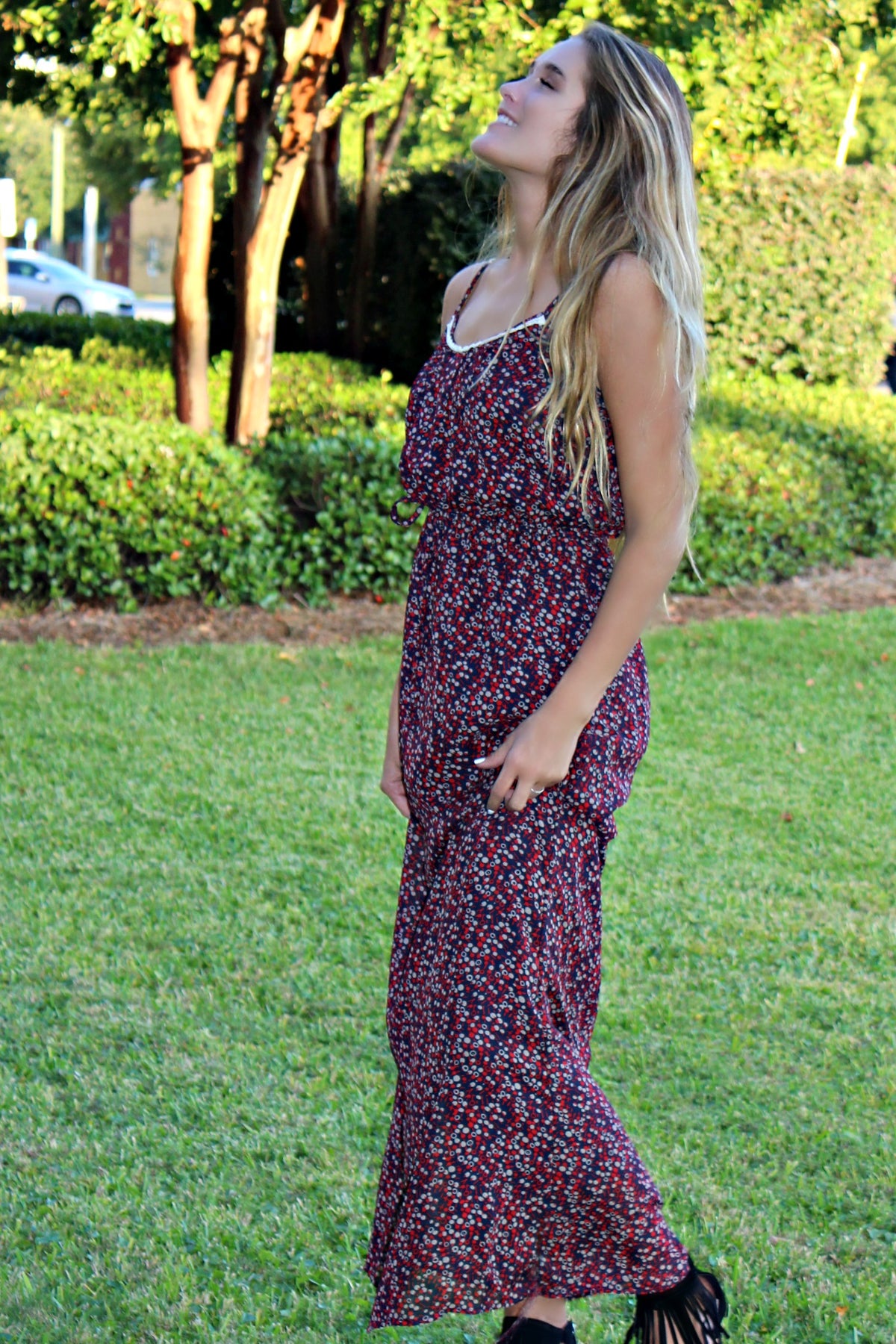 Give Me Romance Maxi Dress, Multi
