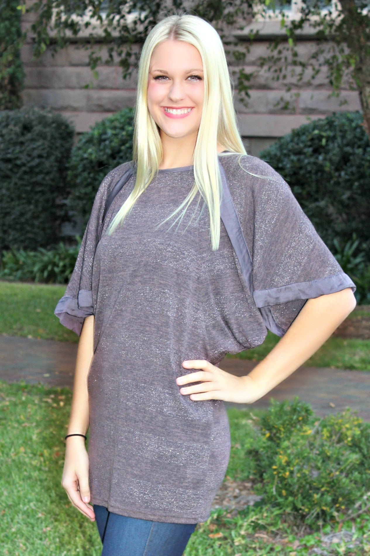 Uncle Frank: Candice Tunic, Brown