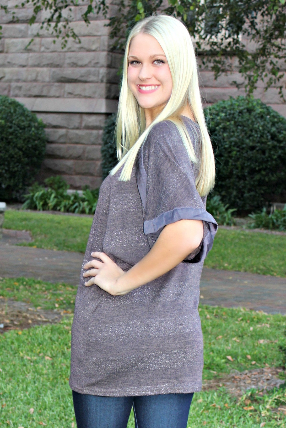 Uncle Frank: Candice Tunic, Brown