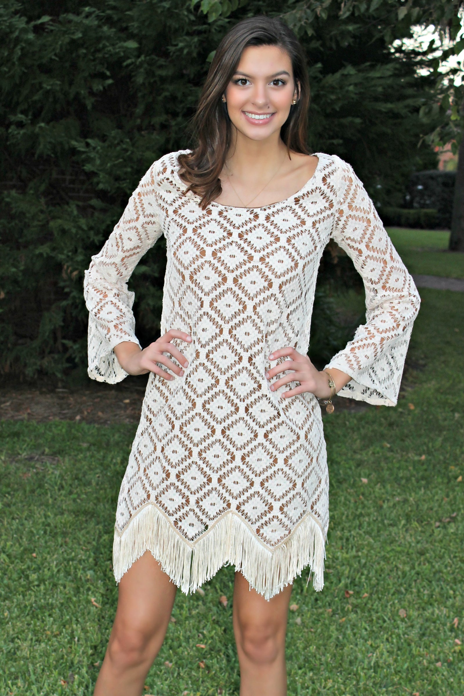 Judith March: Mary Dress, Ivory