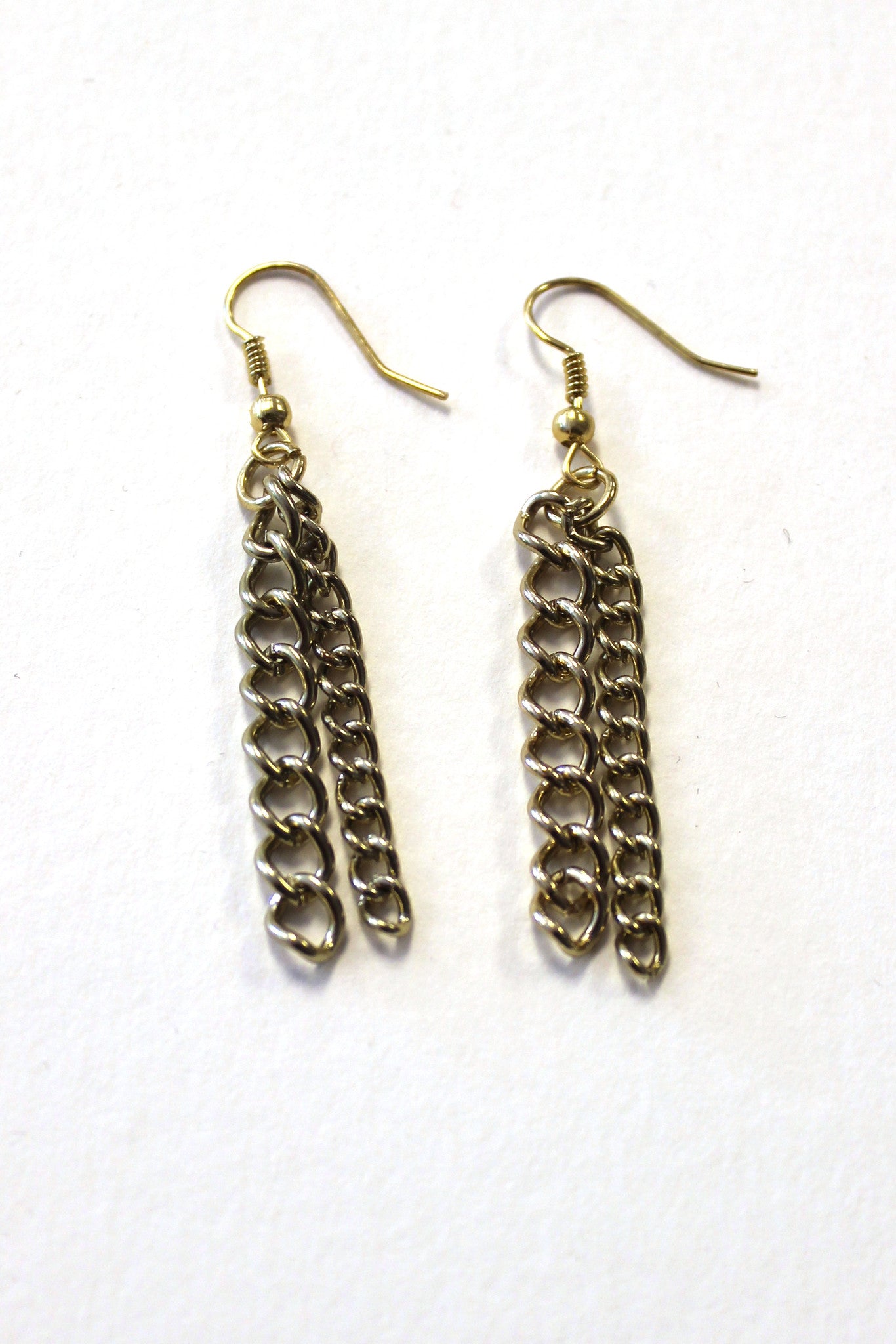 Gold and Silver Earrings