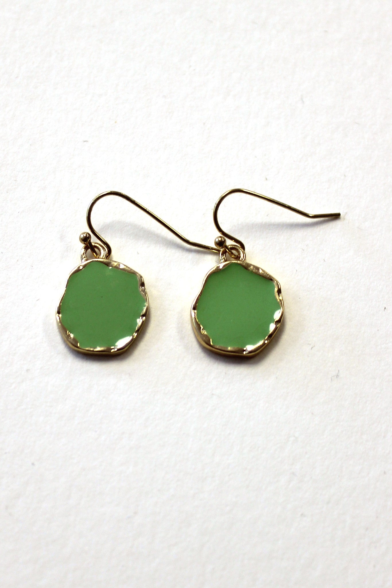 Green Earrings