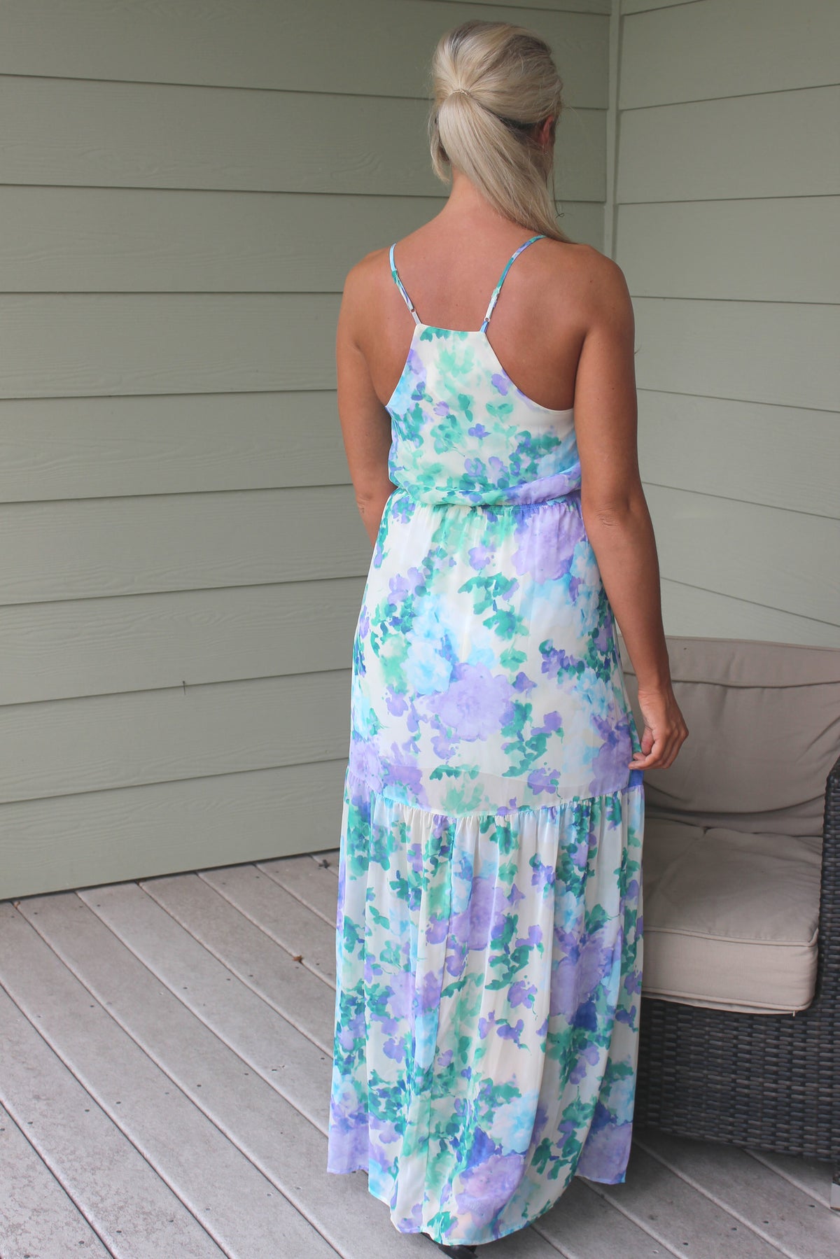Everly: Abigail Maxi Dress, Purple