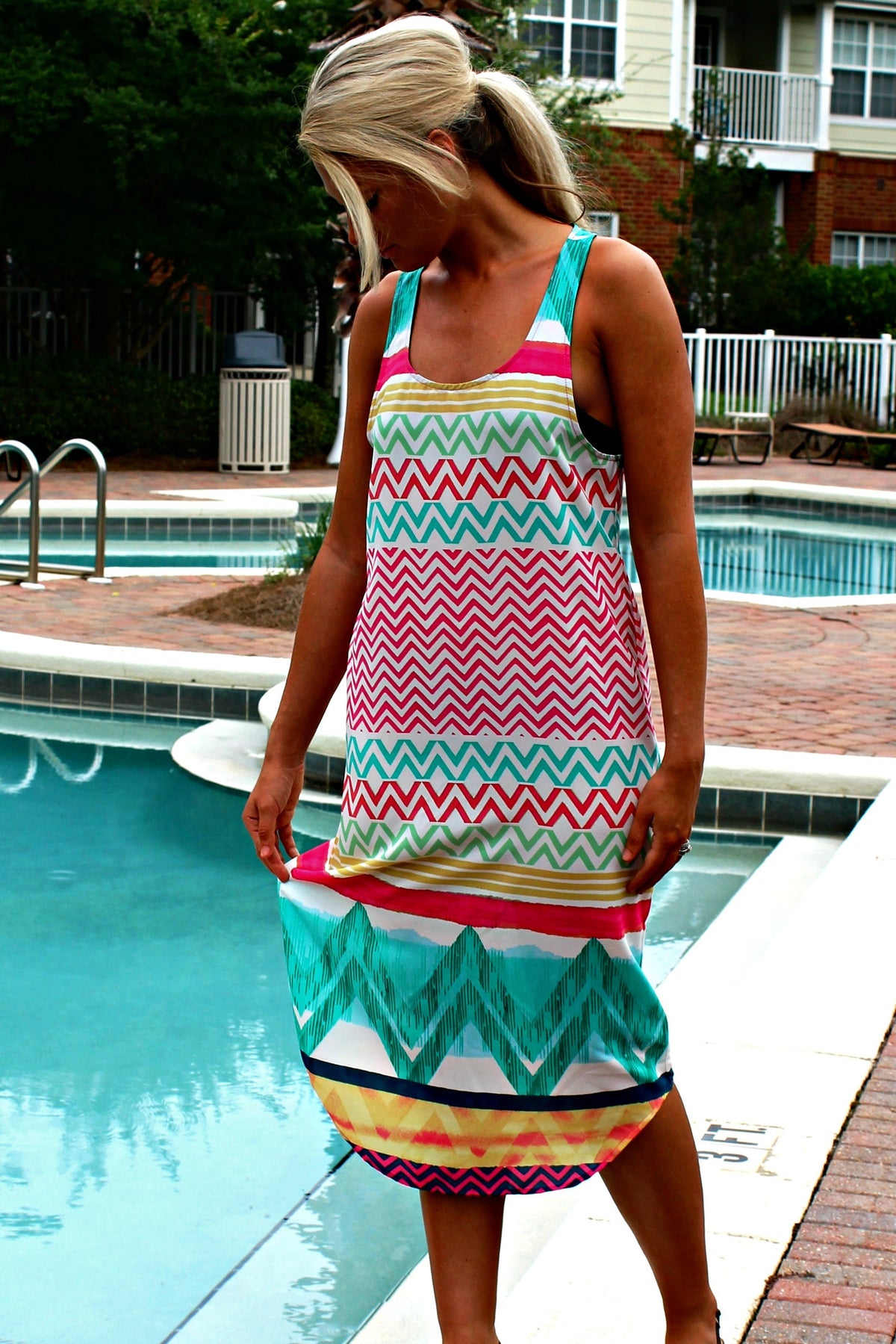 Glam: Chloe Cover Up, Pink