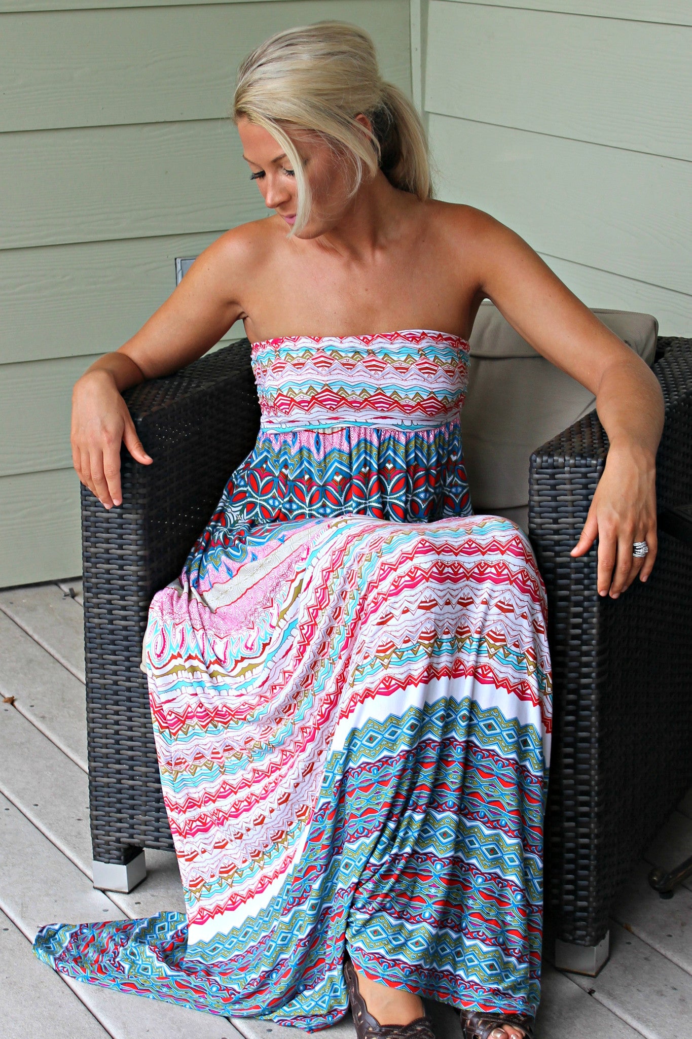 Glam: Misty Maxi Dress, Multi