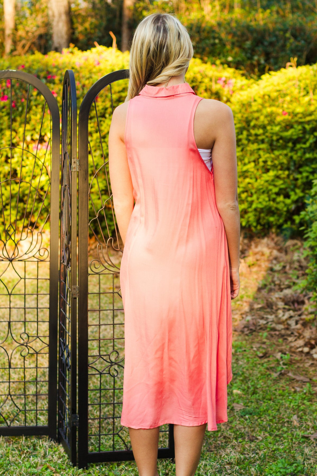 Mink Pink: Amelia Dress, Coral