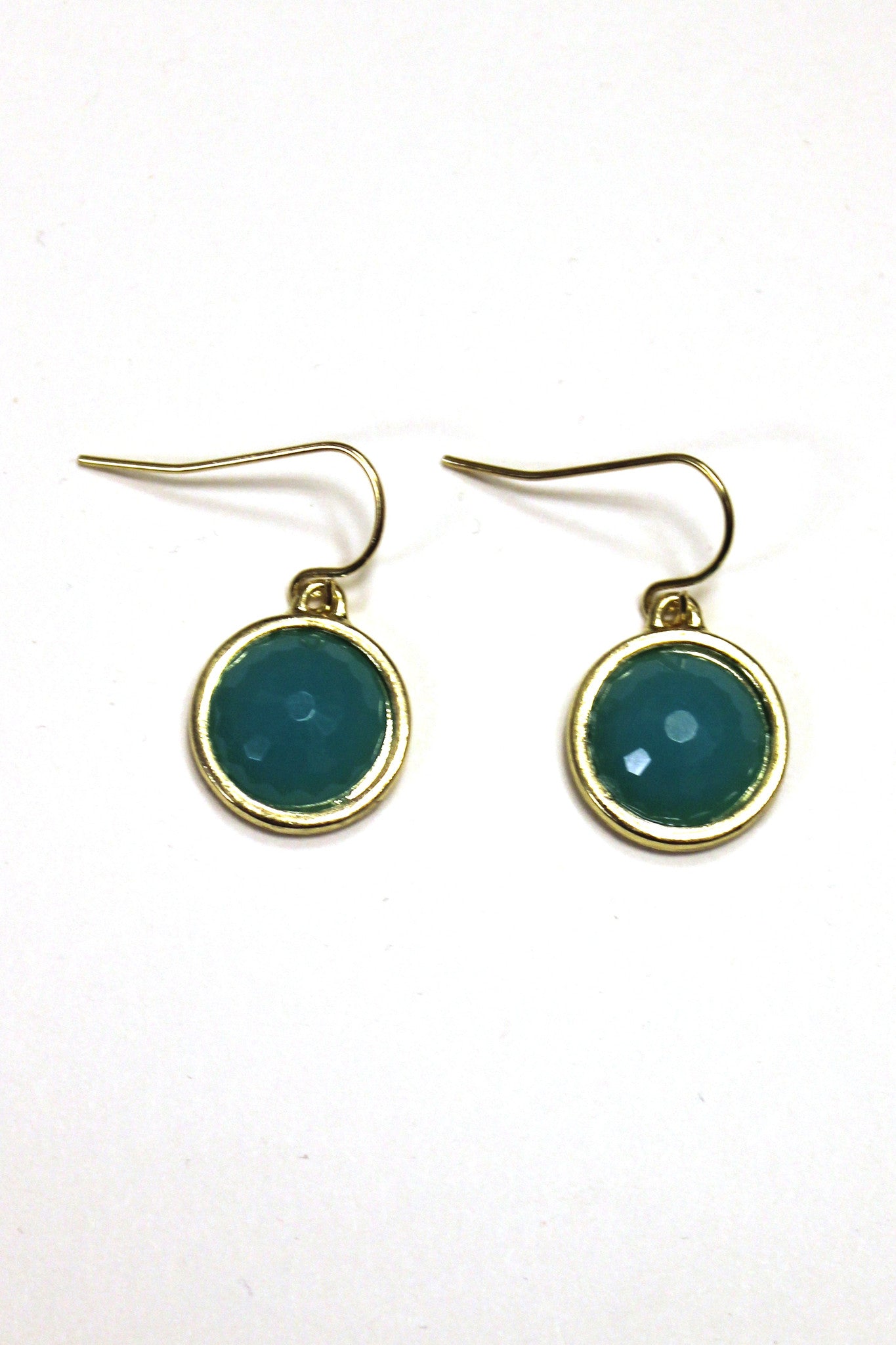 Teal Earrings