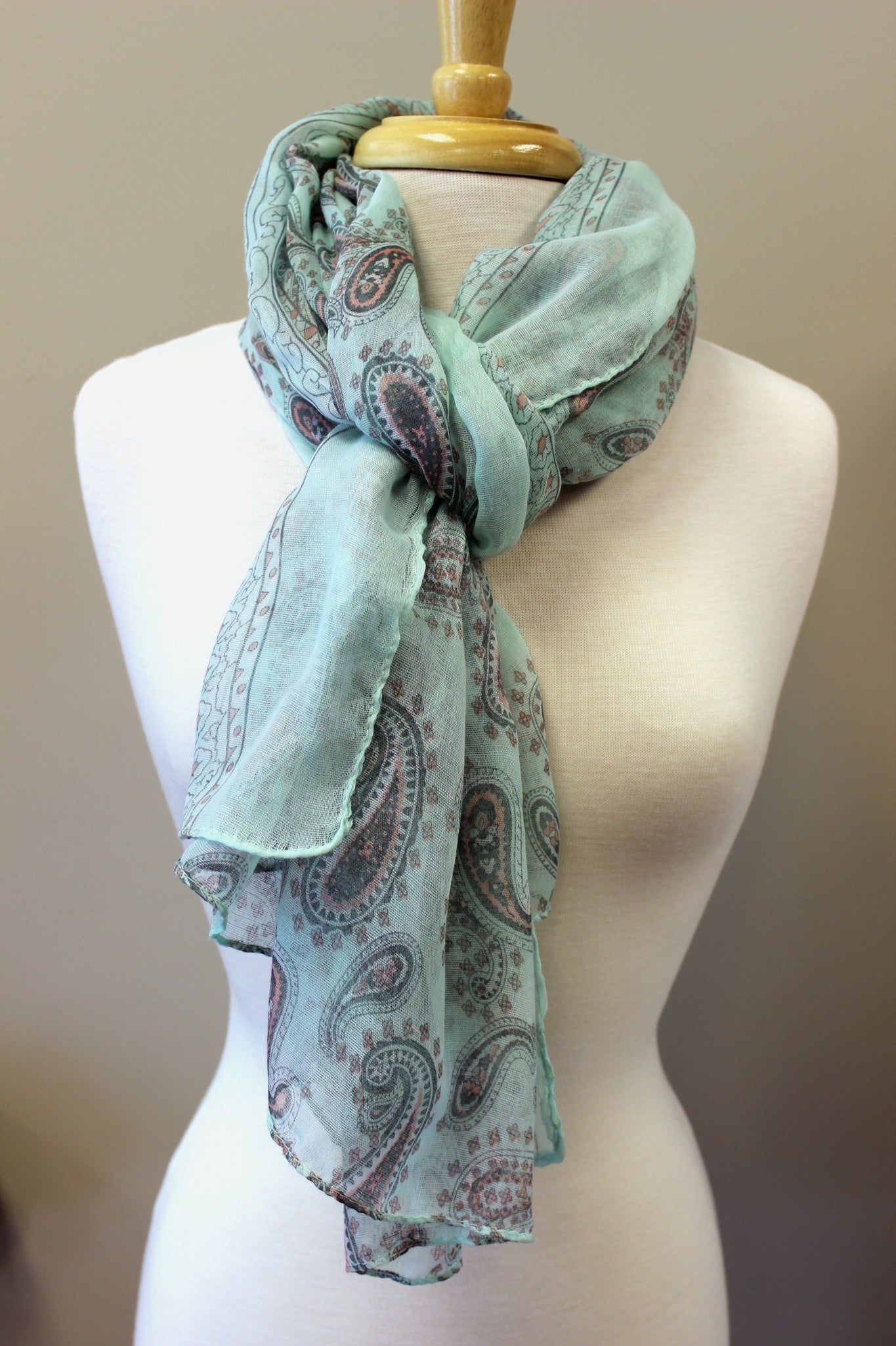 Fannie Scarf, Turquoise