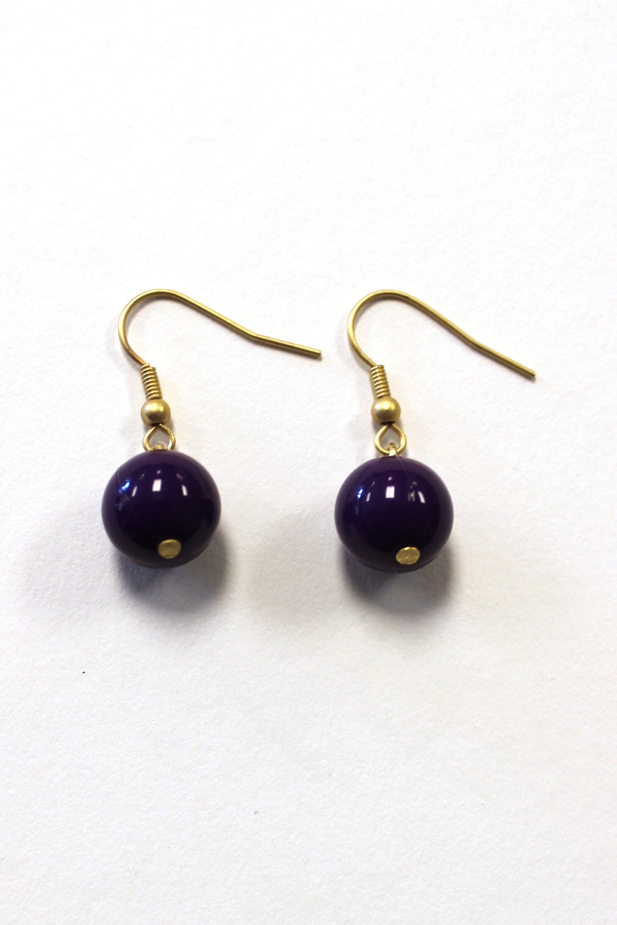 Purple Earrings