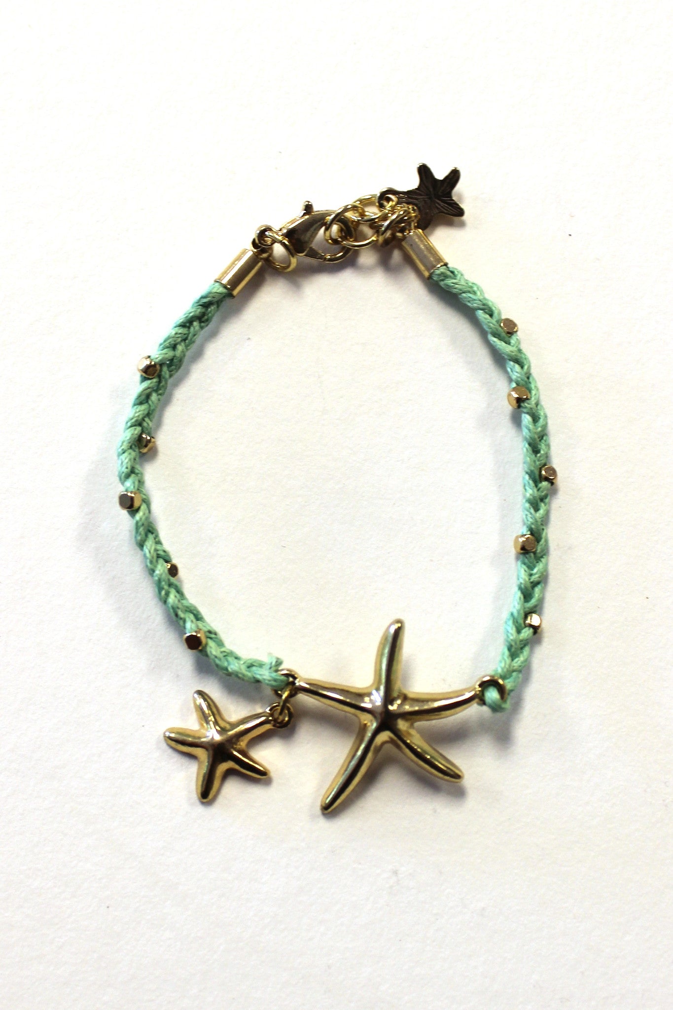 Sea Green Starfish Bracelet