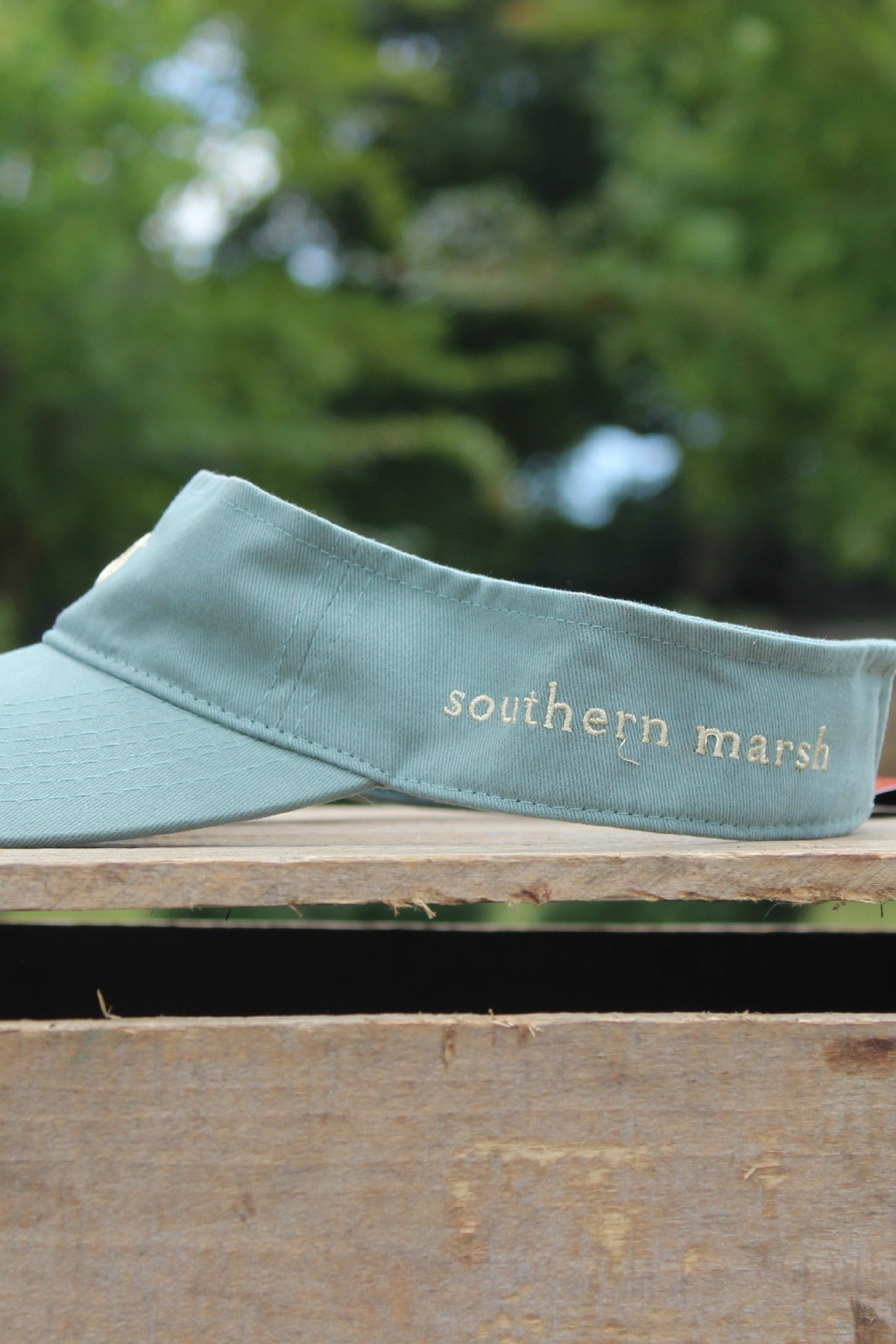 Southern Marsh: Visor, Olive with Tan