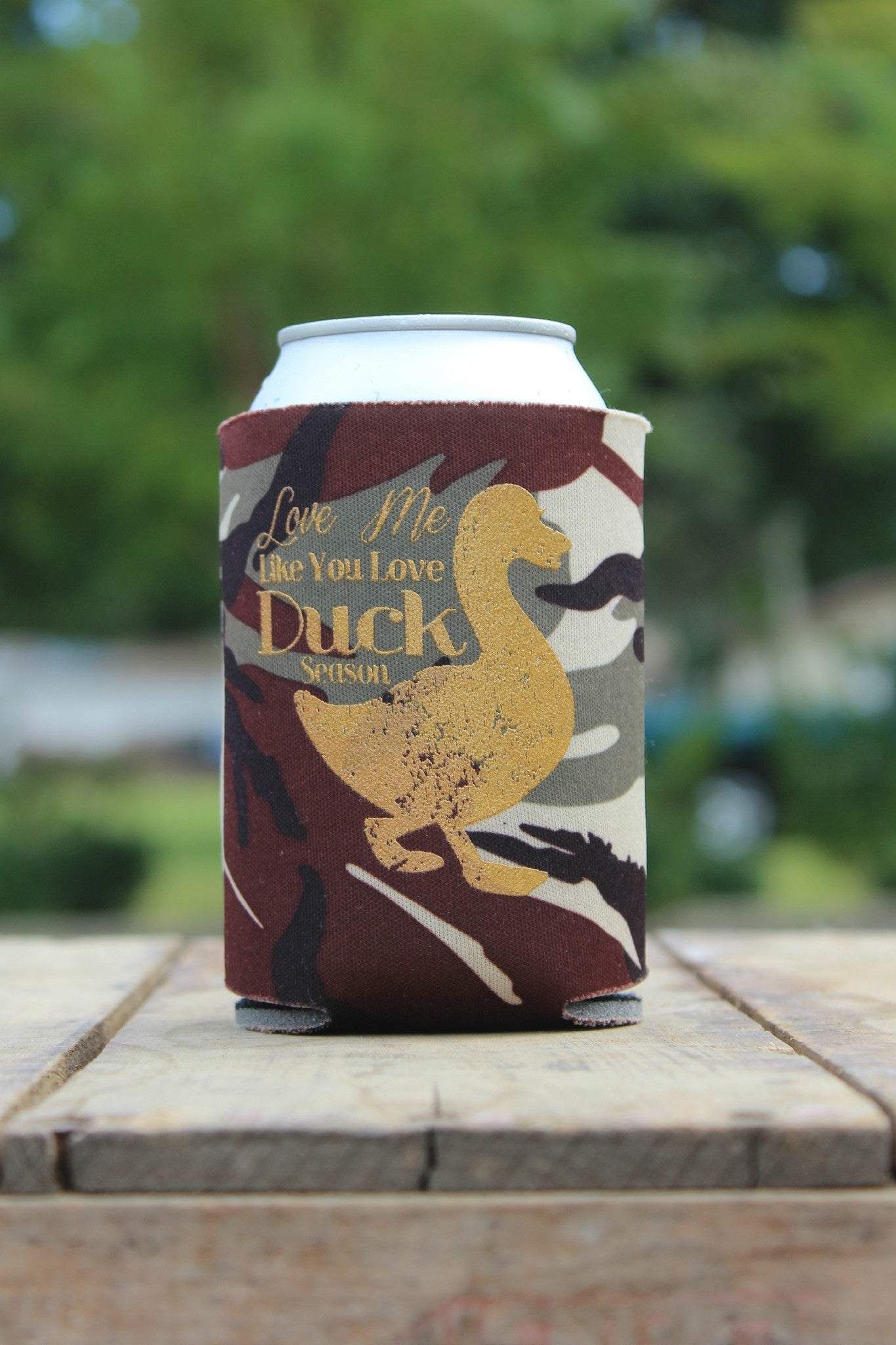 Judith March: Duck Season Can Cooler, Camo