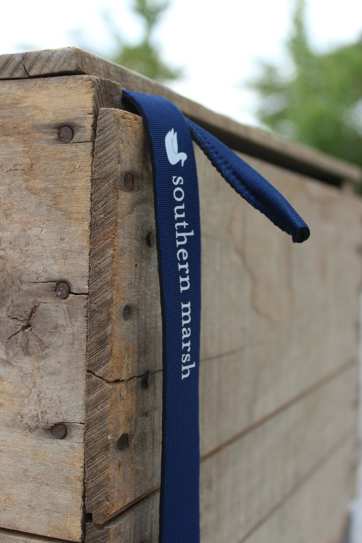 Southern Marsh: Solid Sunglass Strap, Navy
