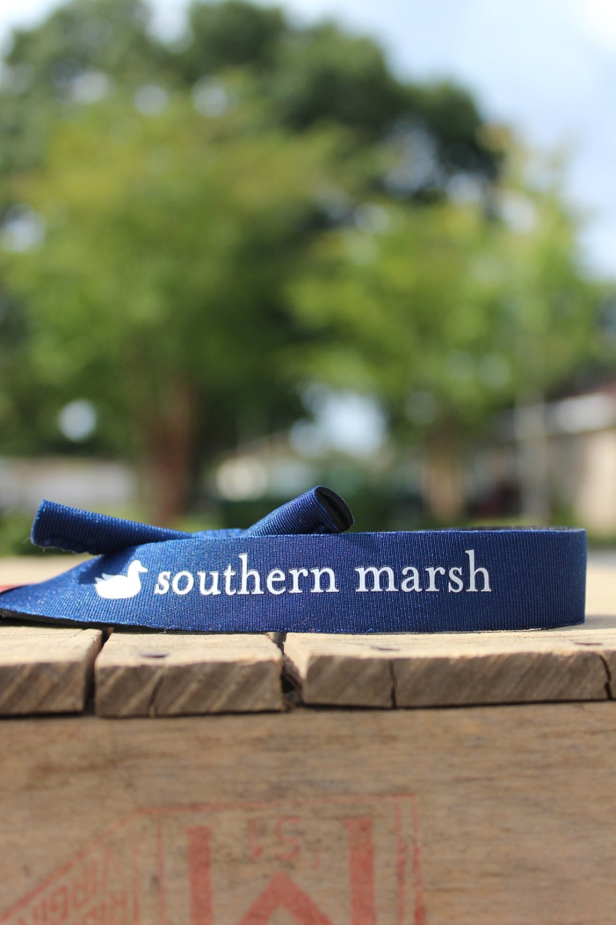 Southern Marsh: Solid Sunglass Strap, Navy