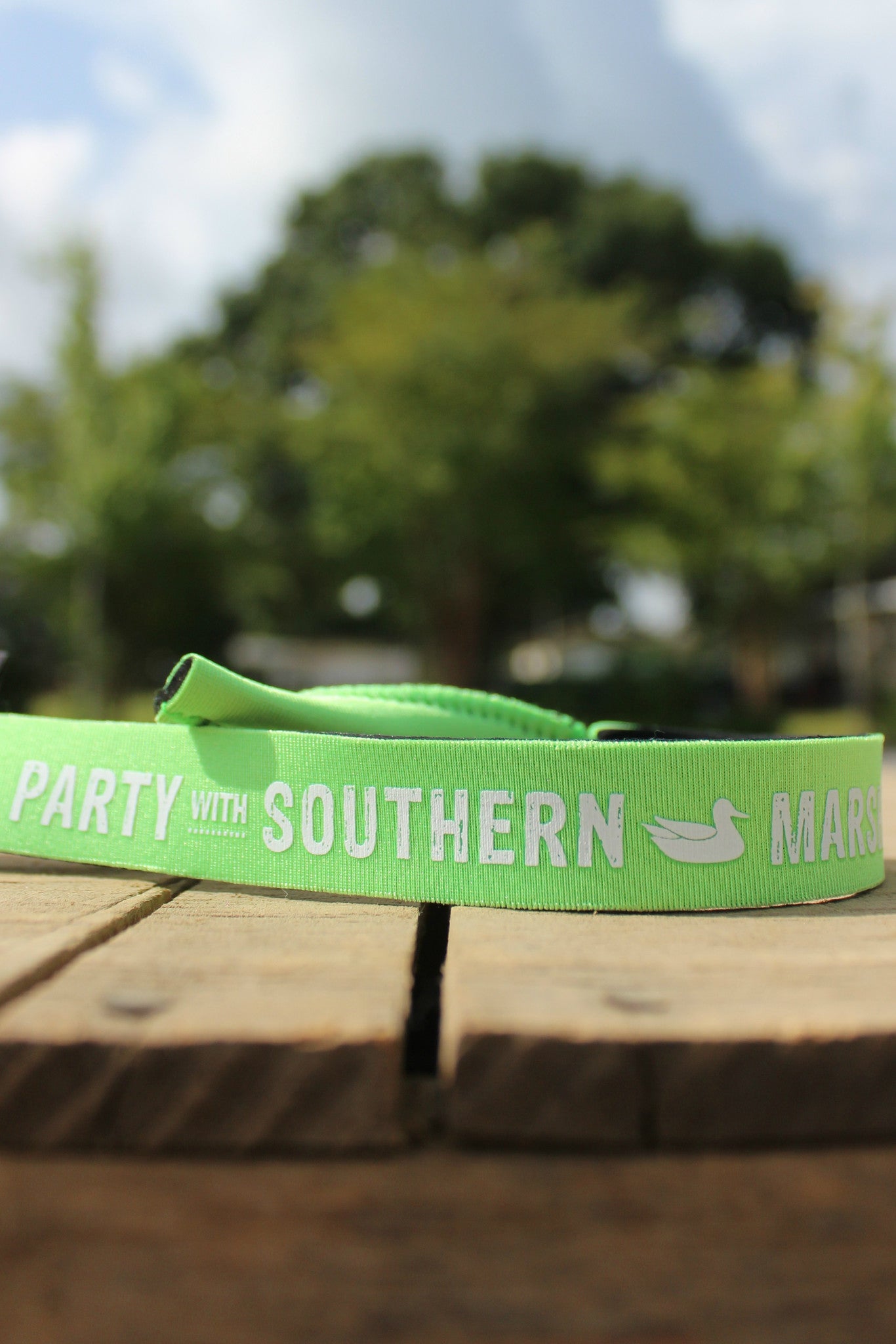 Southern Marsh: Party Sunglass Strap, Neon Green