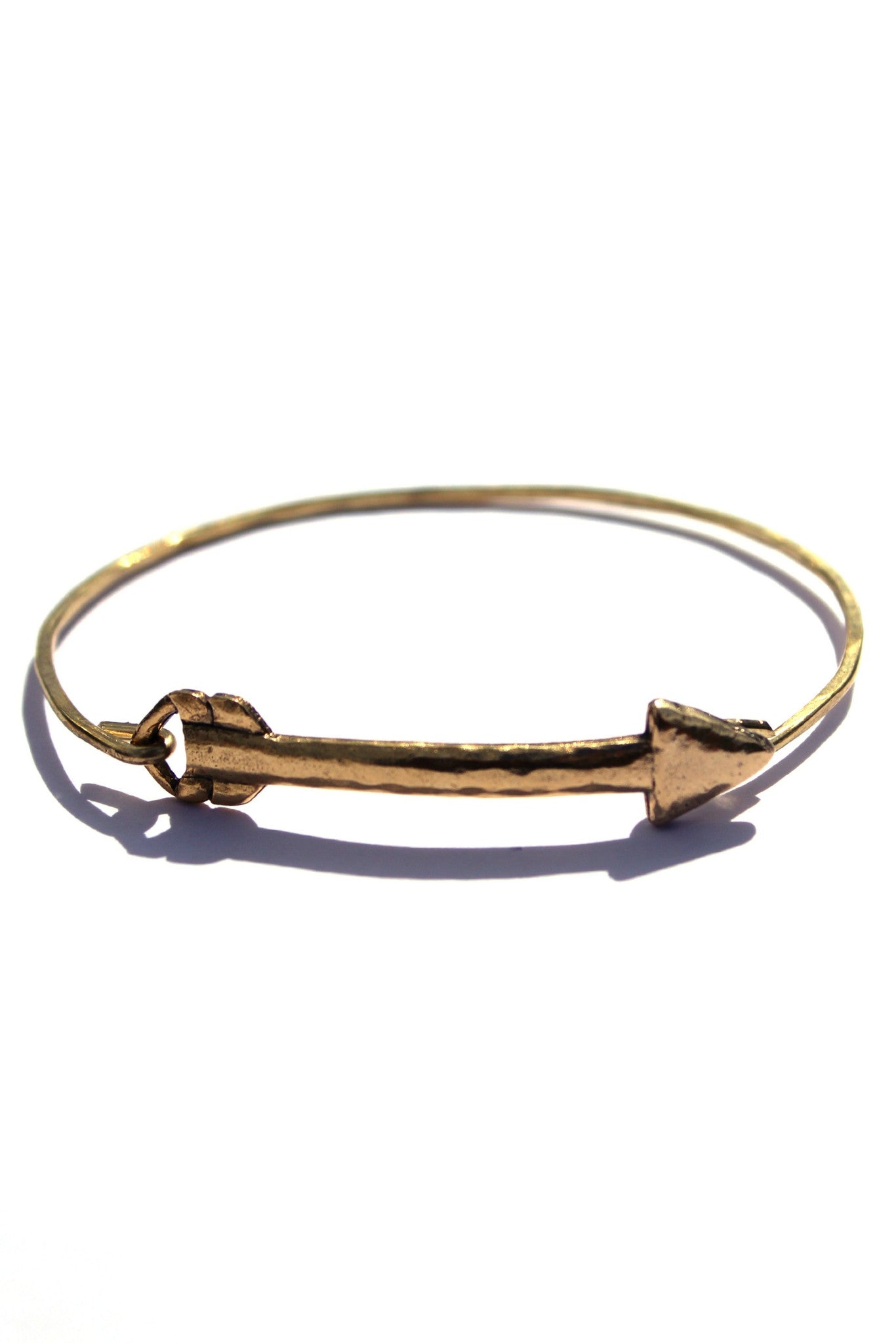 Julio: Arrow Bracelet, Gold