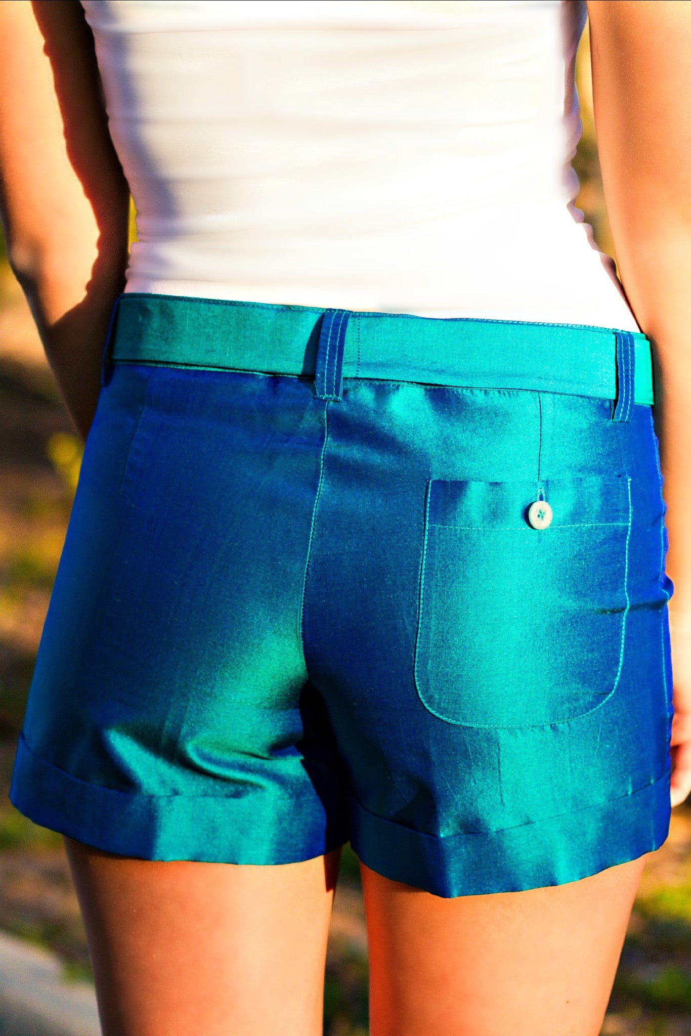 By Smith: Soho Shorts, Turquoise
