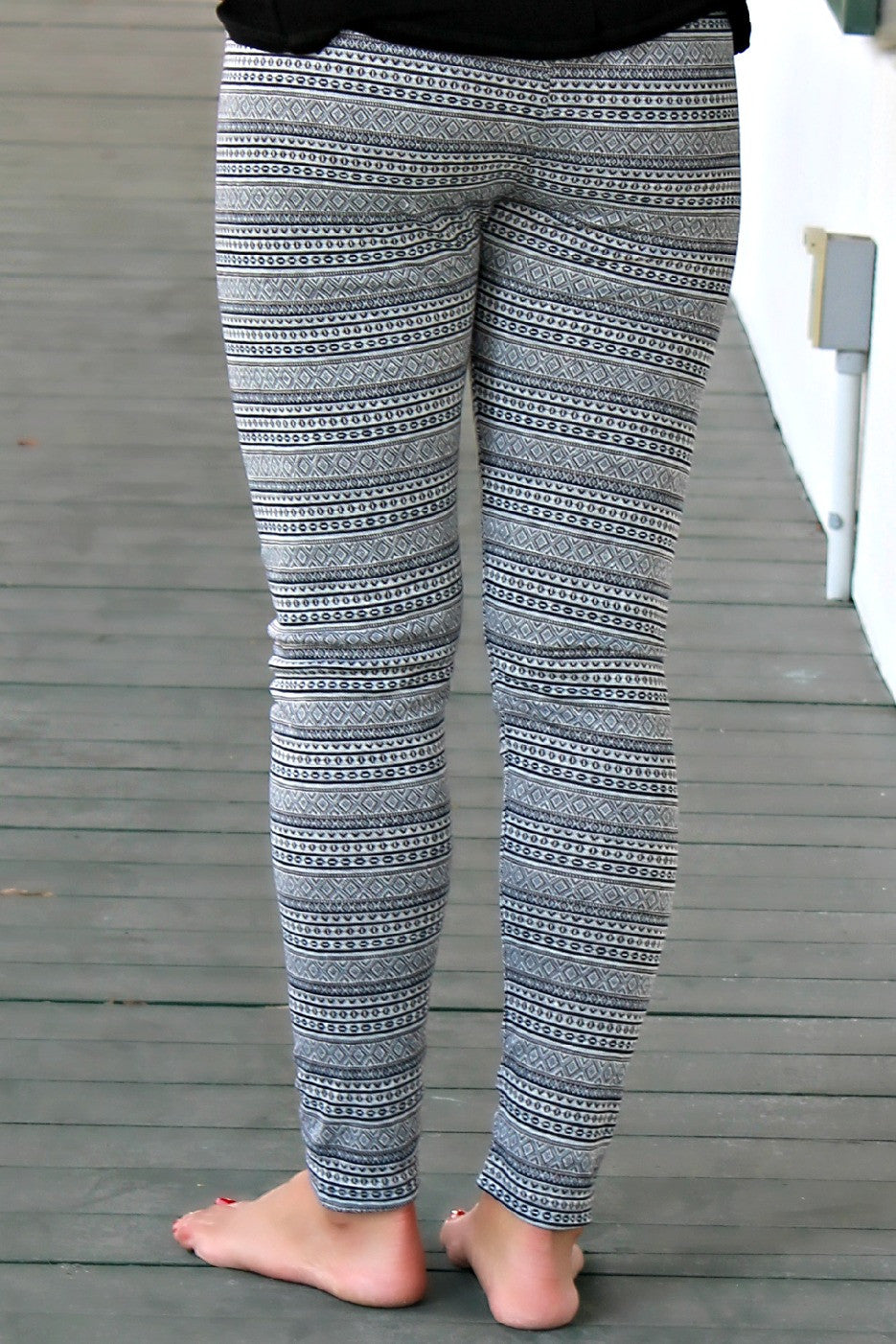 Morgan Leggings, Gray