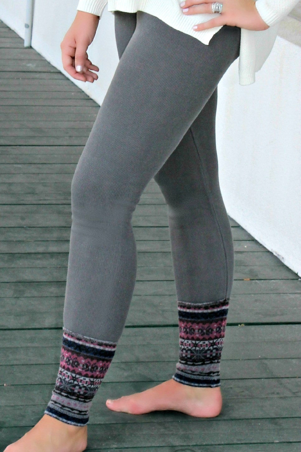 Scotty Leggings, Gray