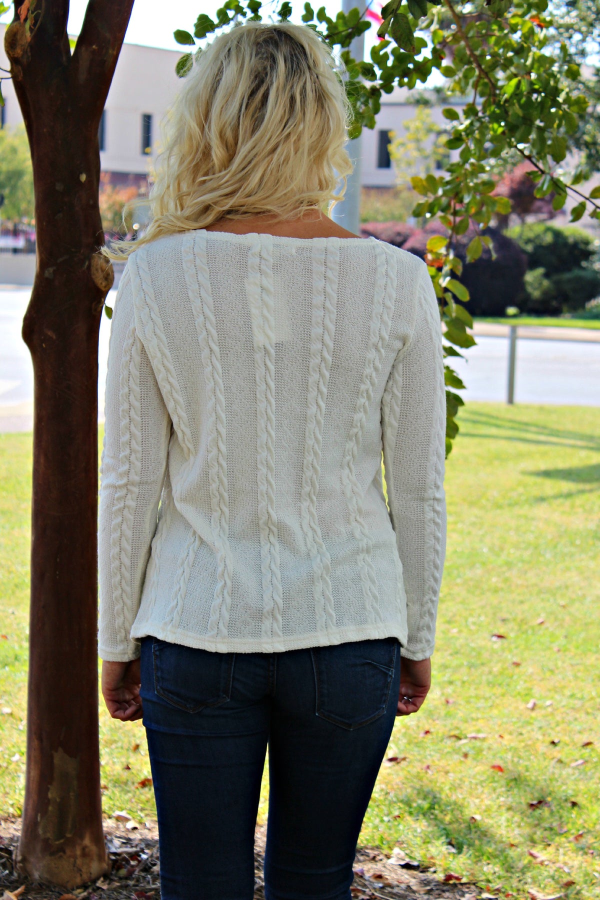 Kassidy Sweater, Ivory