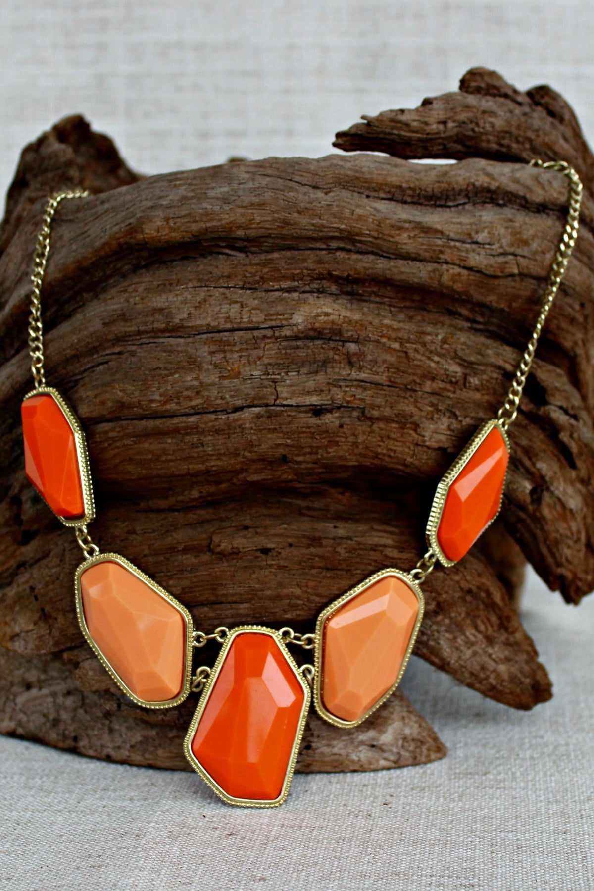 Necklace, Orange