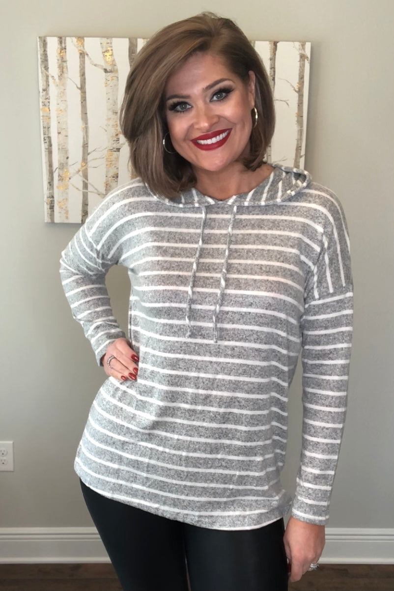 Shea Top, Gray