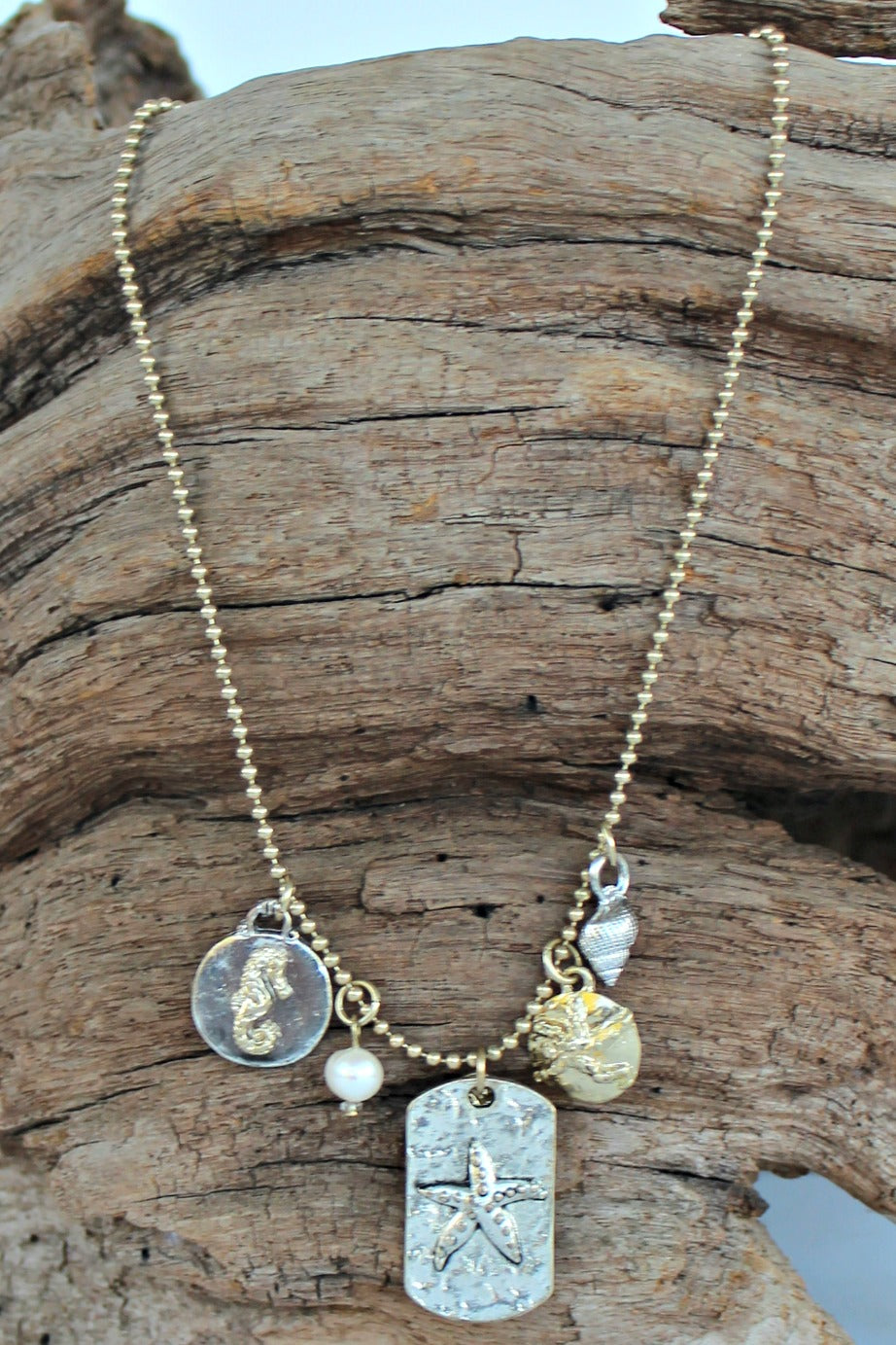 Charm Necklace, Multi
