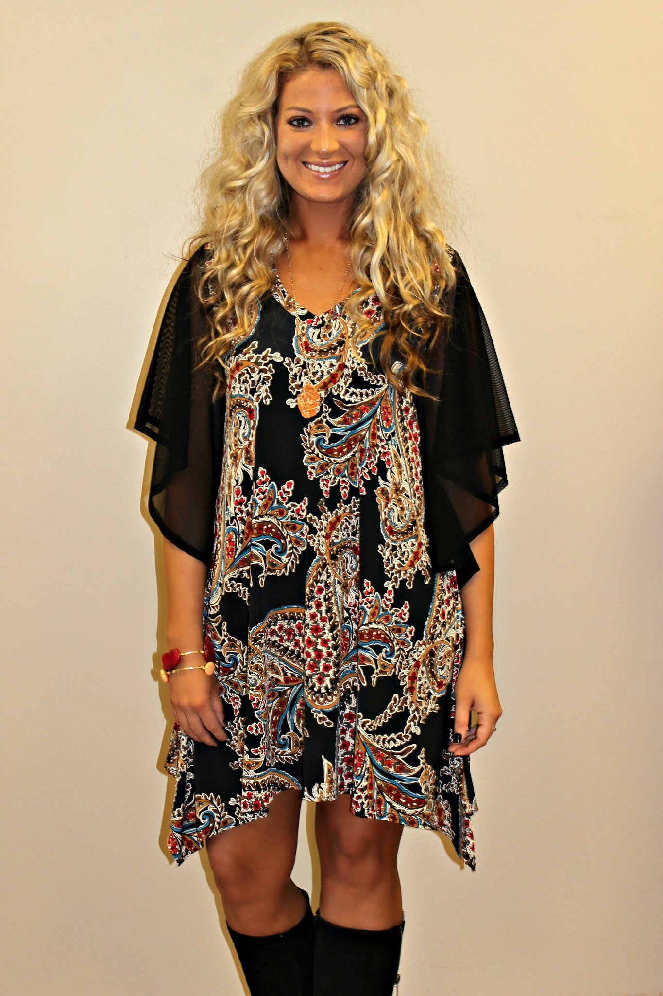 Uncle Frank: Kenna Dress, Black