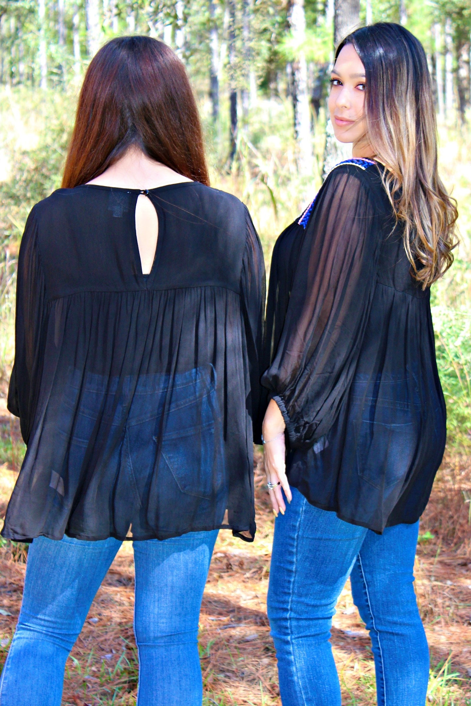 Ivy Jane: Blair Blouse, Black