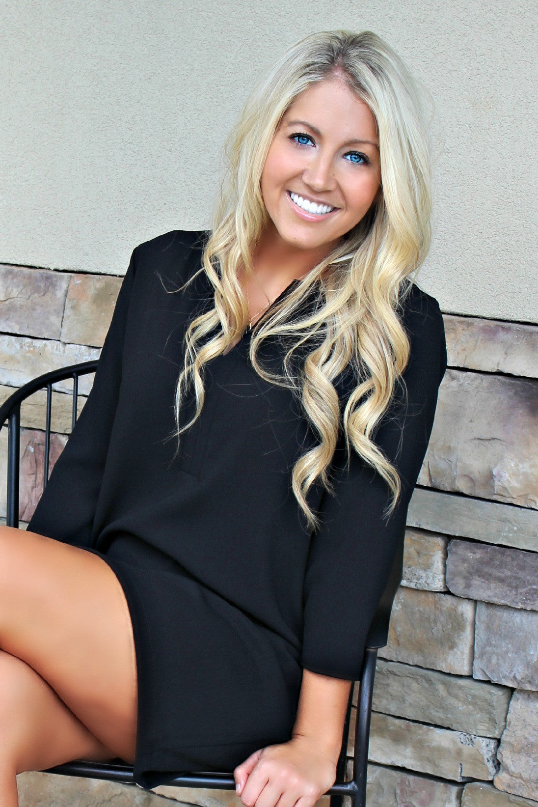 Everly: Kim Dress, Black