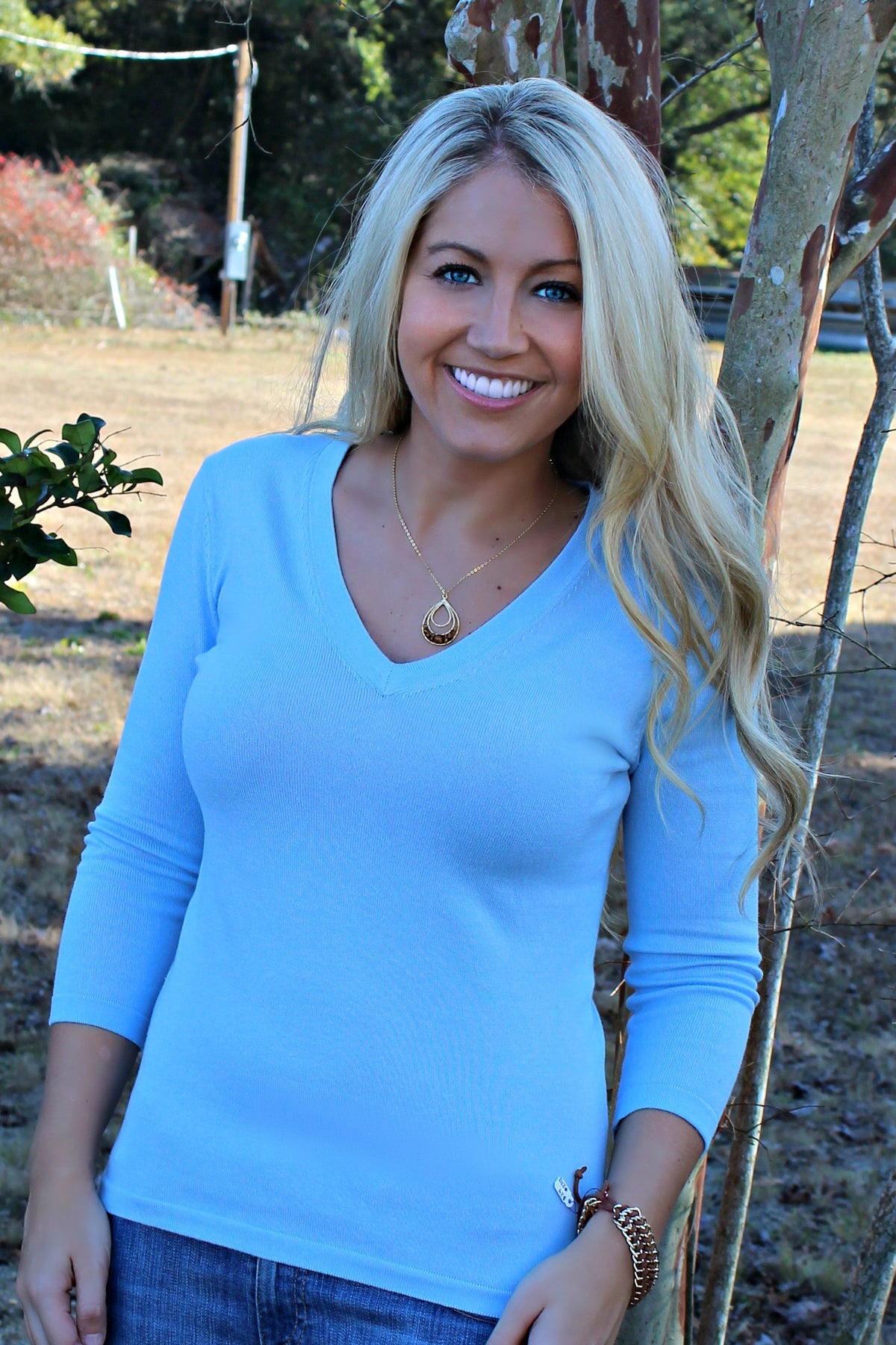 525 America: Cameron Sweater, Blue
