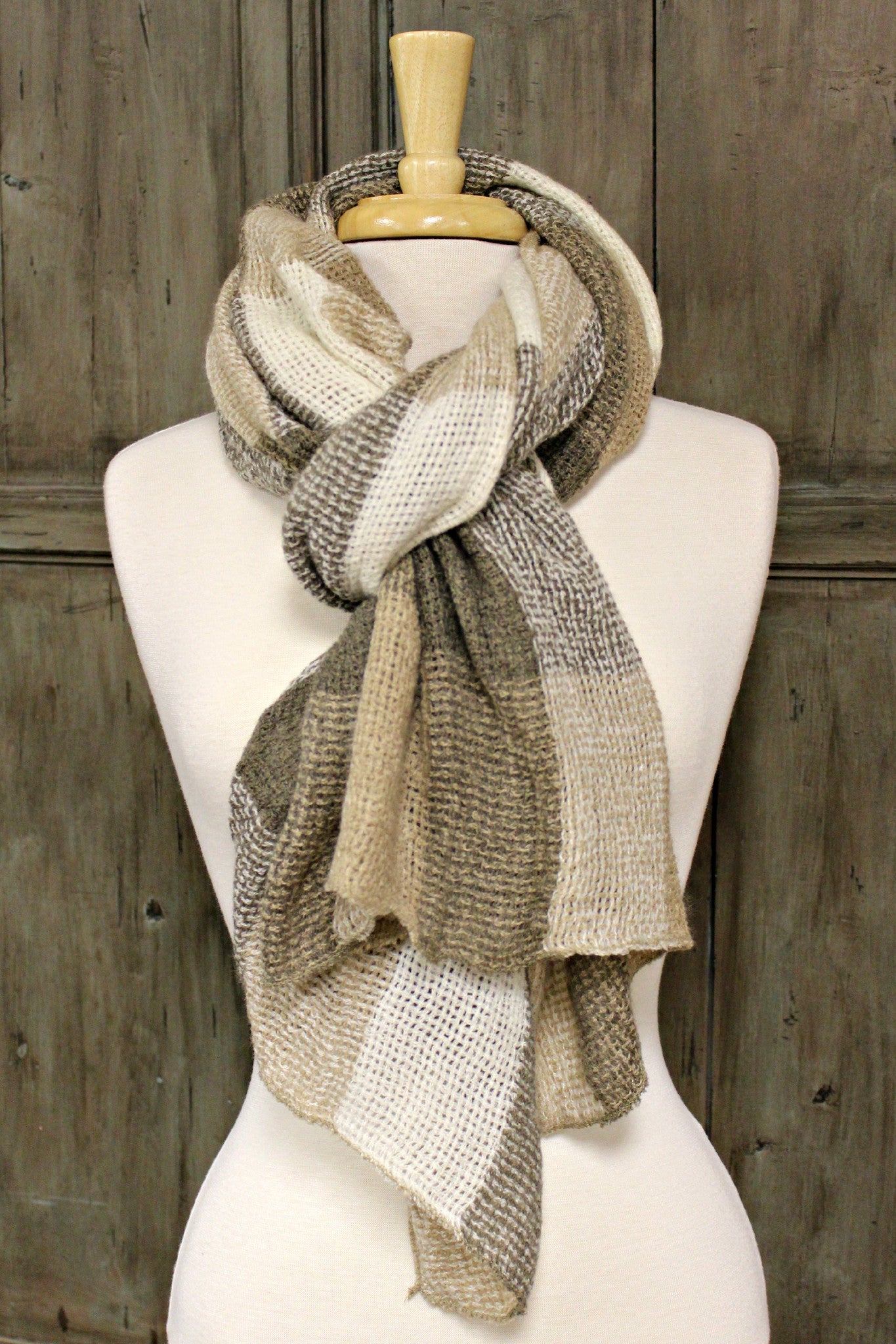 Scarf, Brown