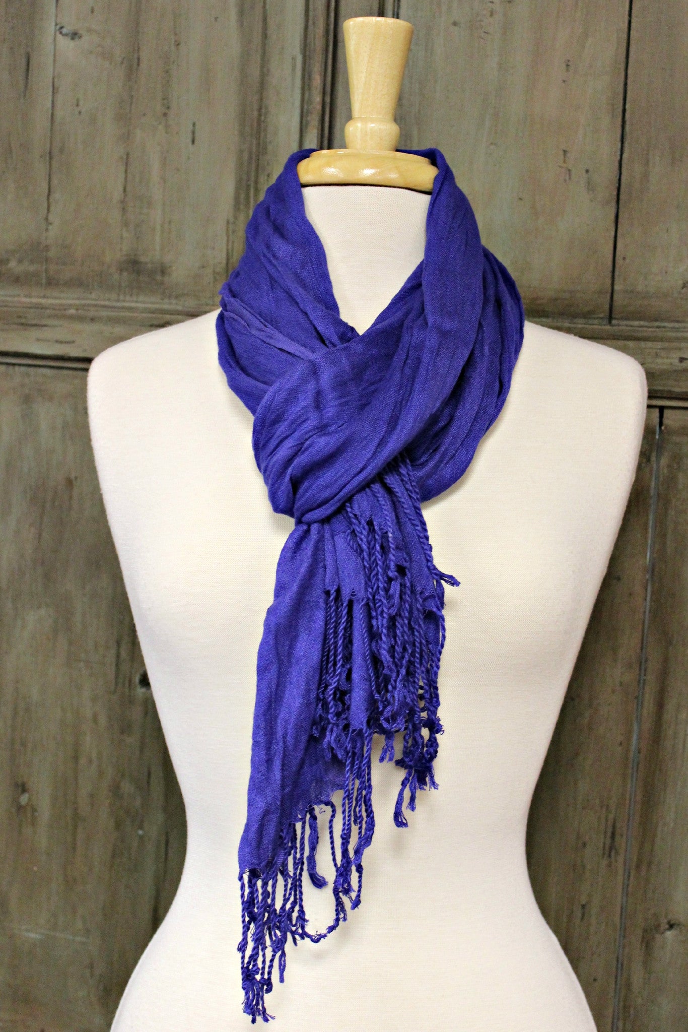 Scarf, Indigo