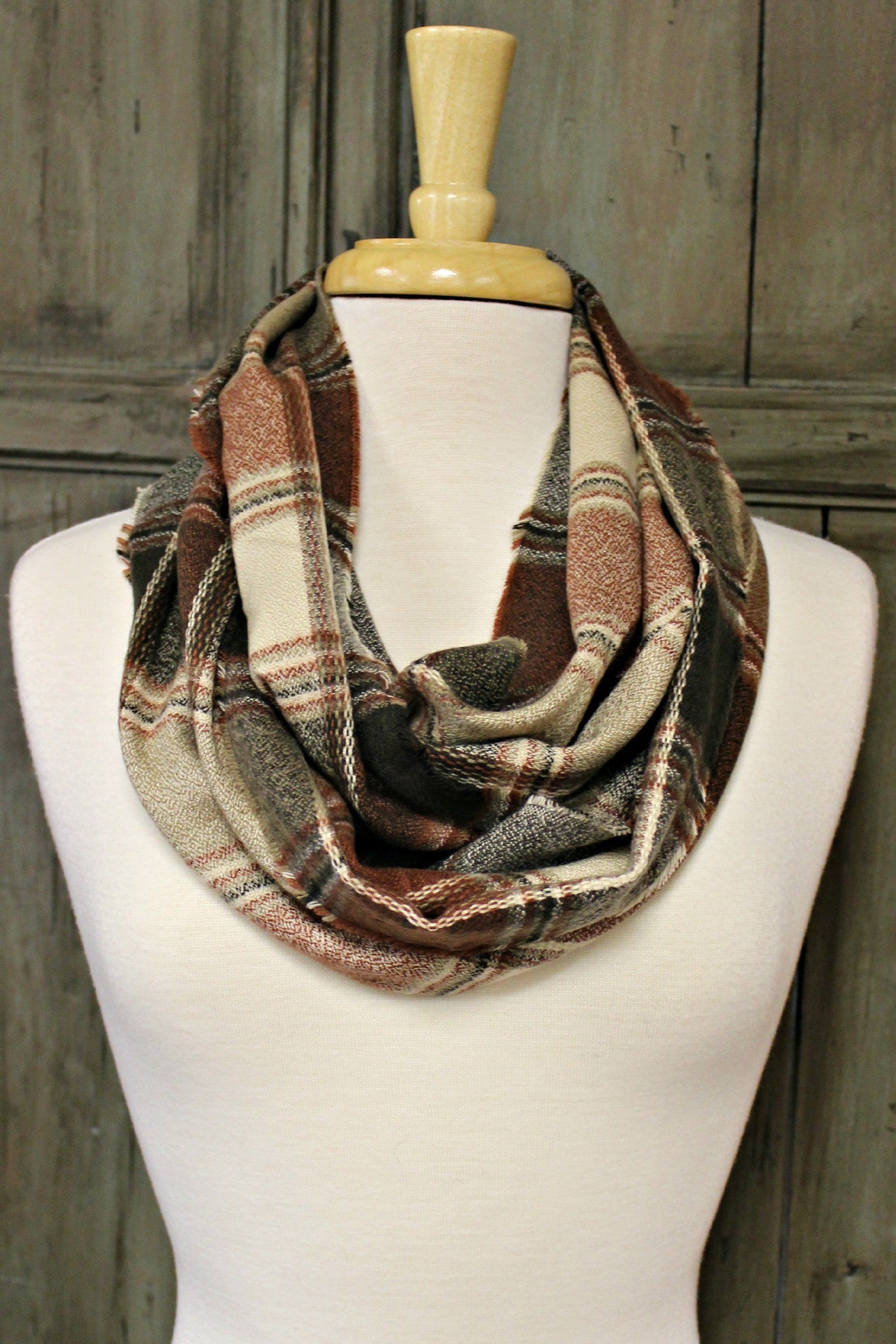 Infinity Scarf, Plaid