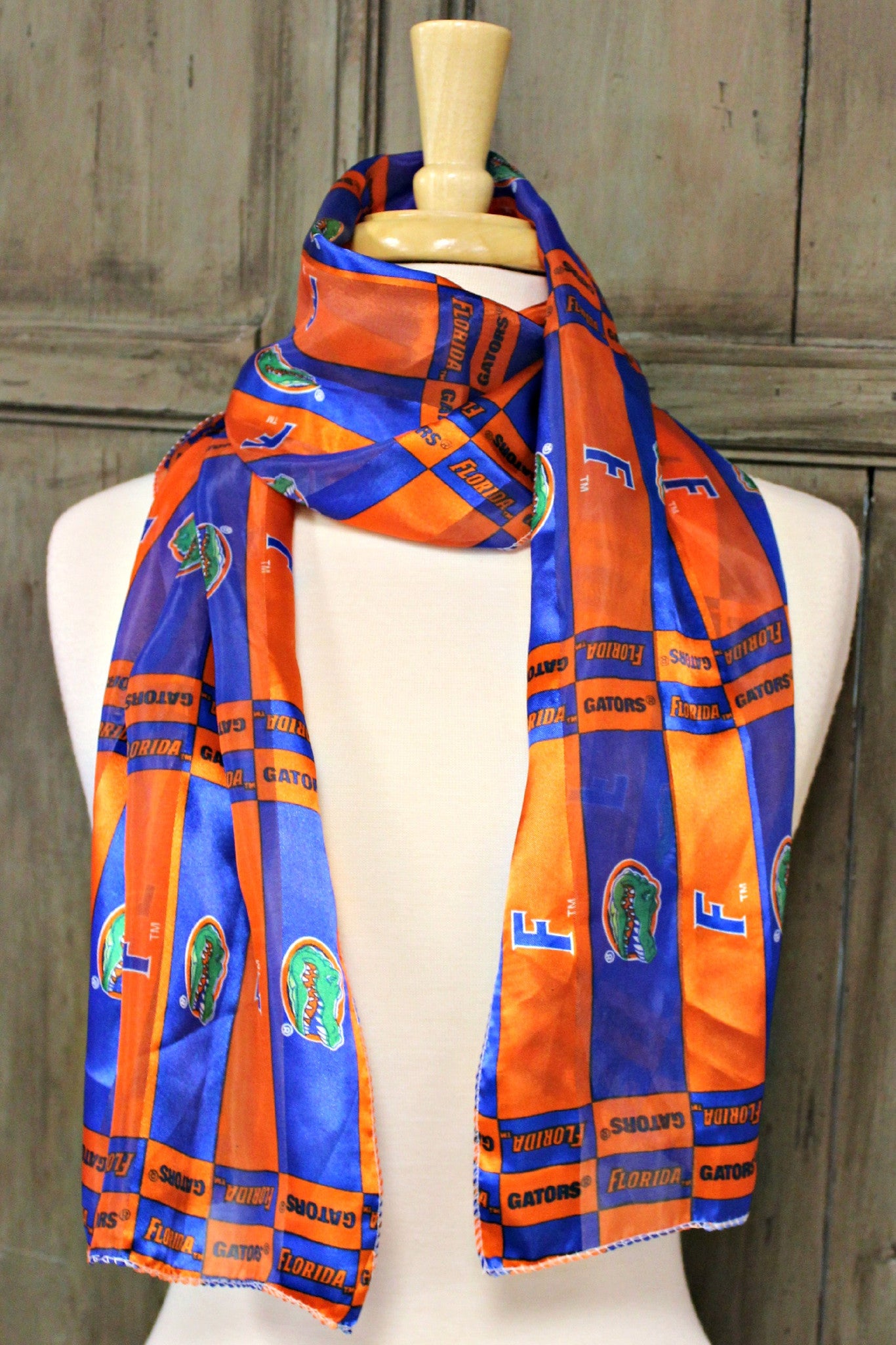 Florida Gators Scarf, Orange/Blue