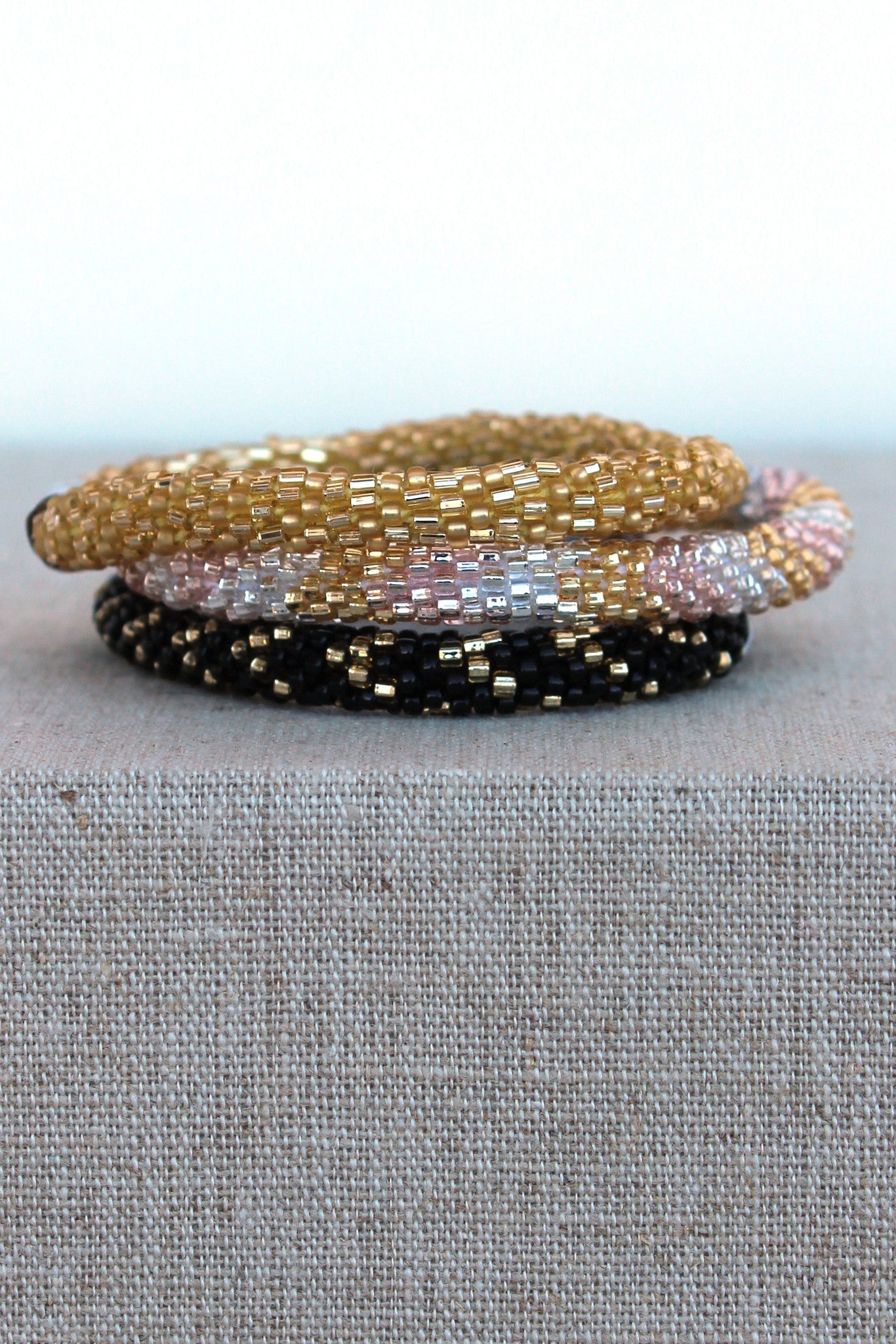 Lily and Laura: Bracelet Set, Gold