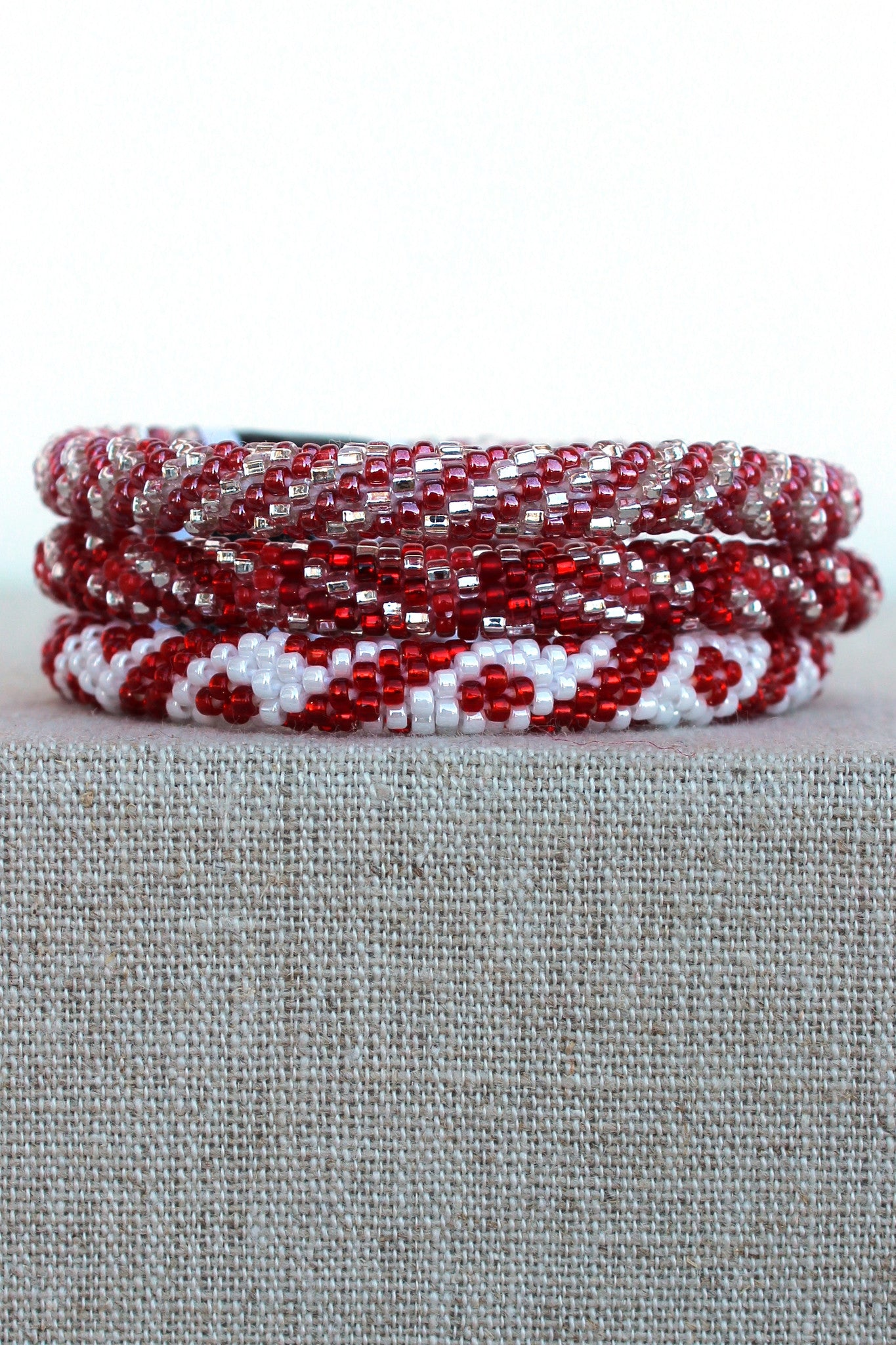 Lily and Laura: Bracelet, Red