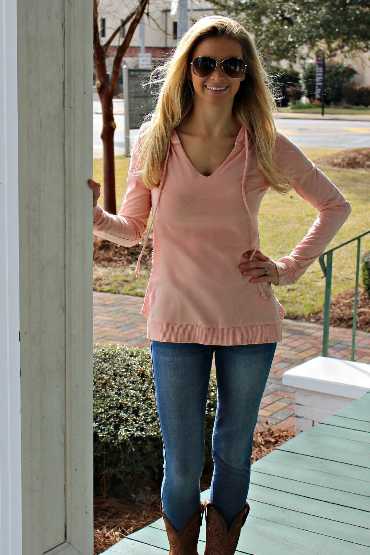 Jordana Top, Pink
