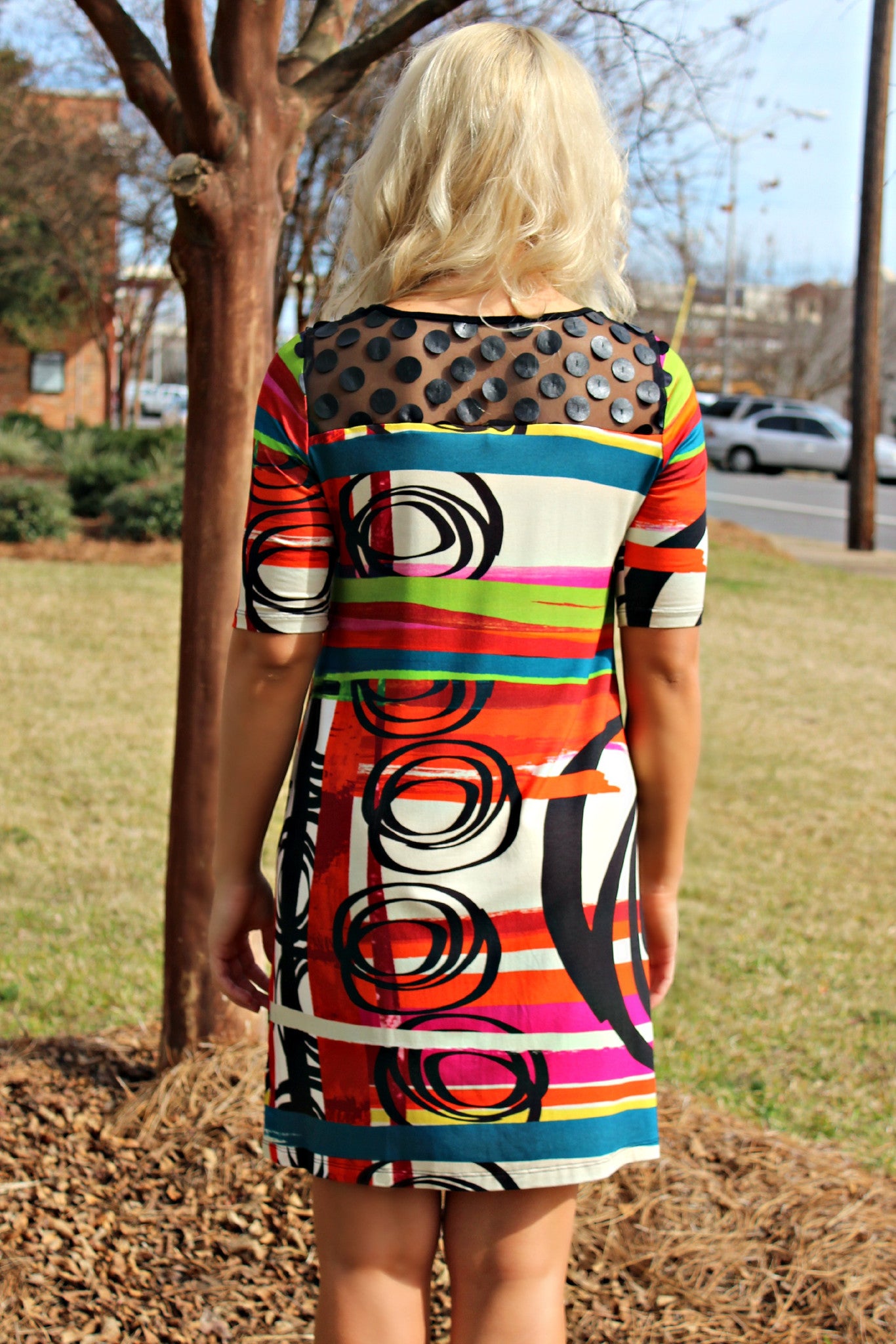 Uncle Frank: Tonya Dress, Orange