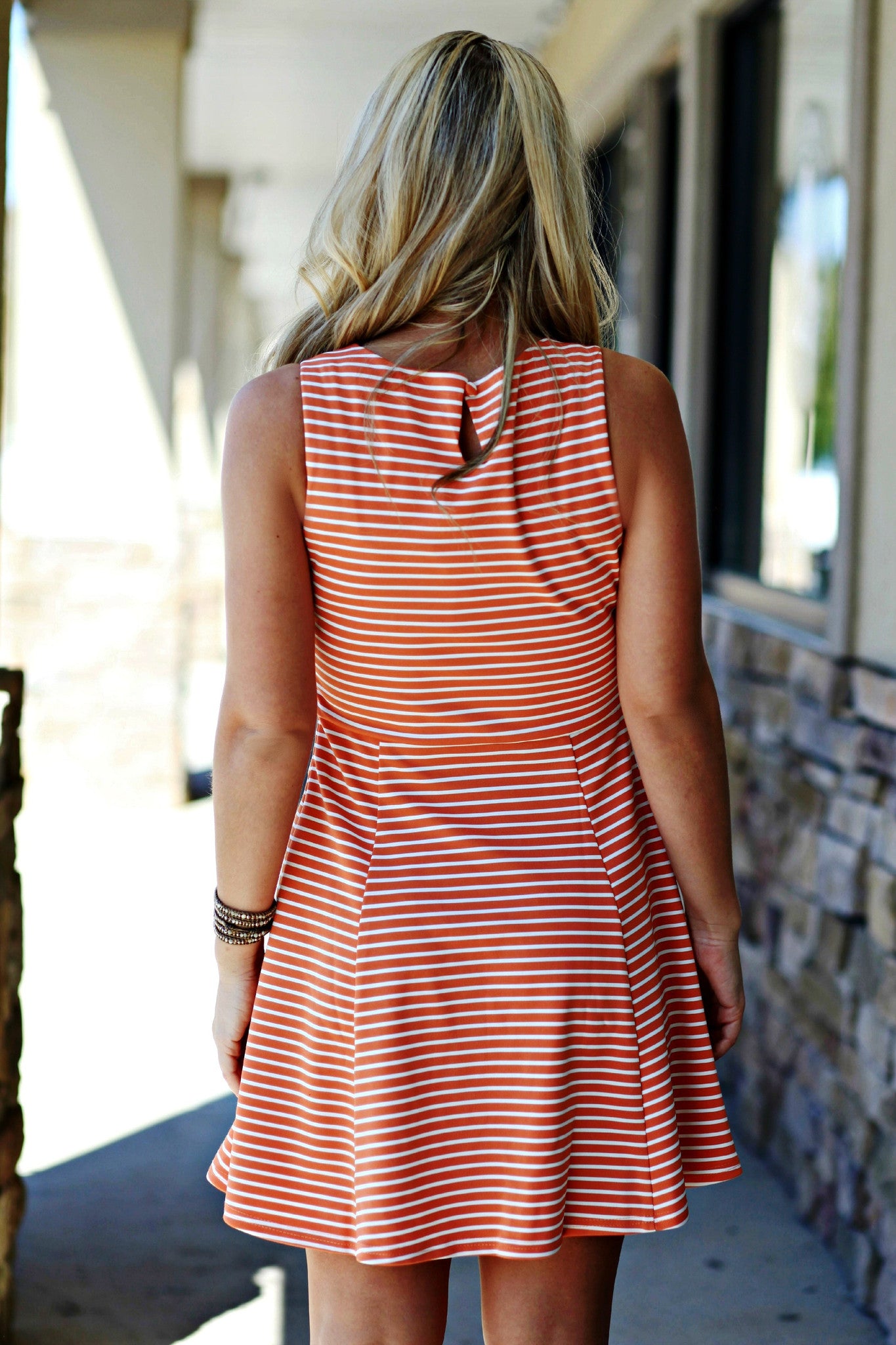 Adrienne Dress, Orange