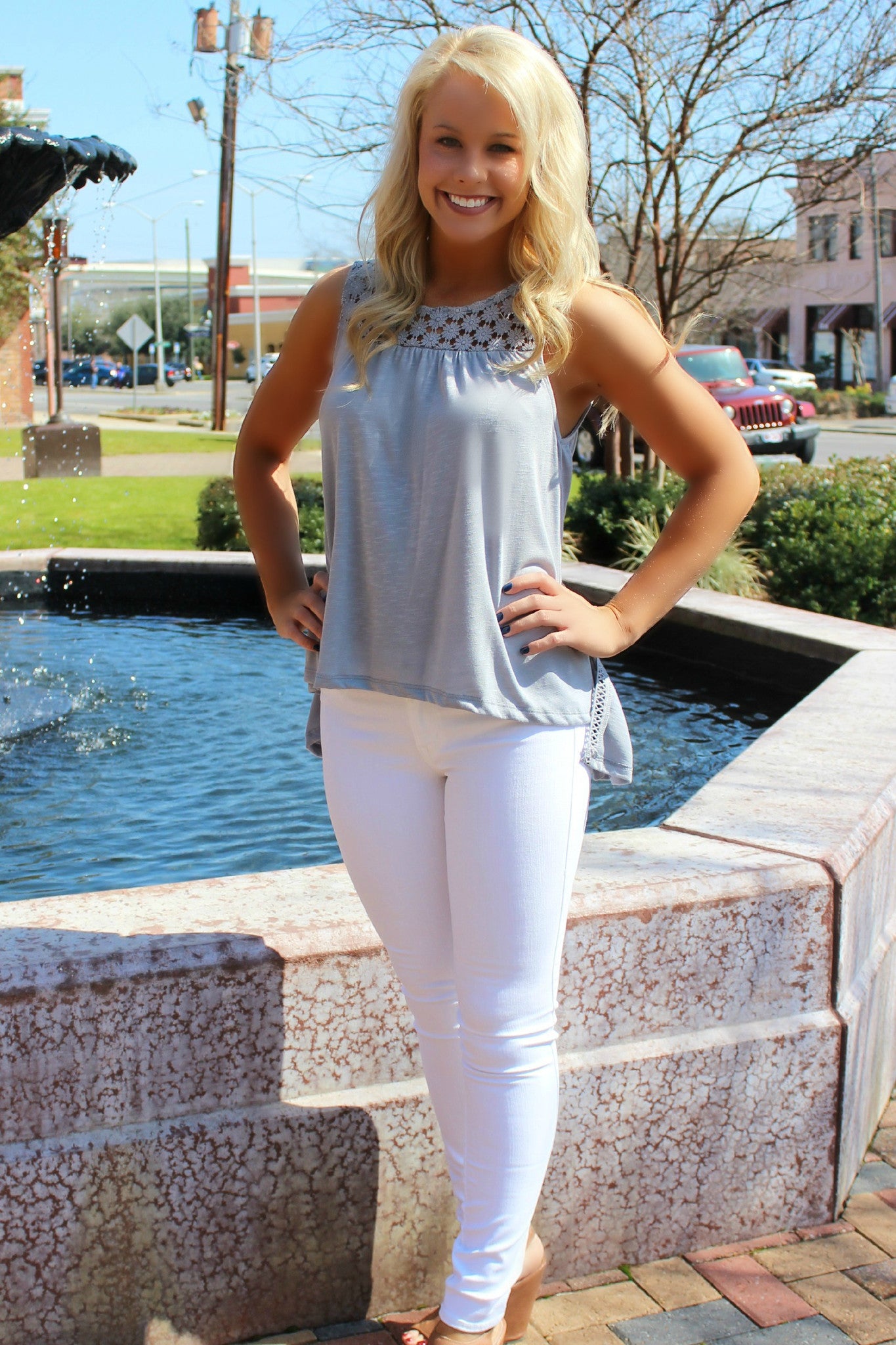 Rozanne Top, Gray